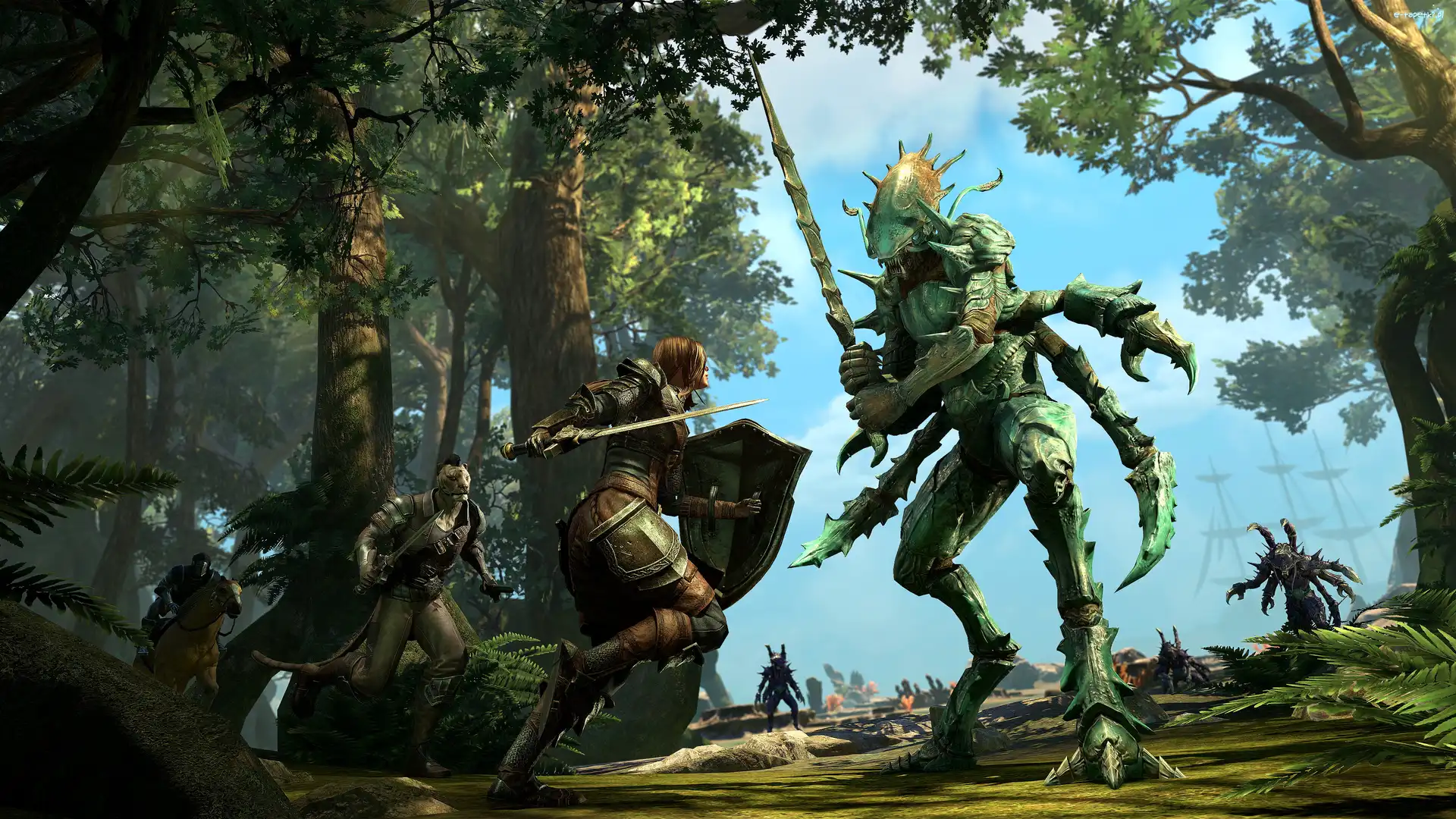 Postacie, Potwory, Walka, The Elder Scrolls Online High Isle, Gra
