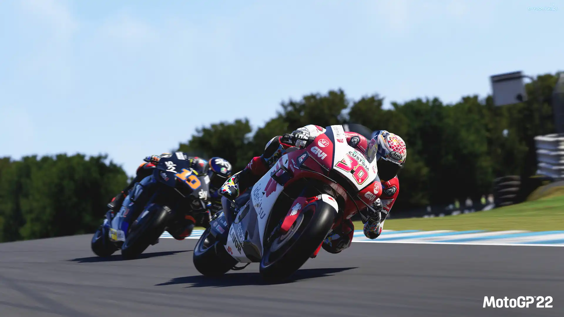 Motocykliści, Tor, Wyścig, MotoGP 22, Gra