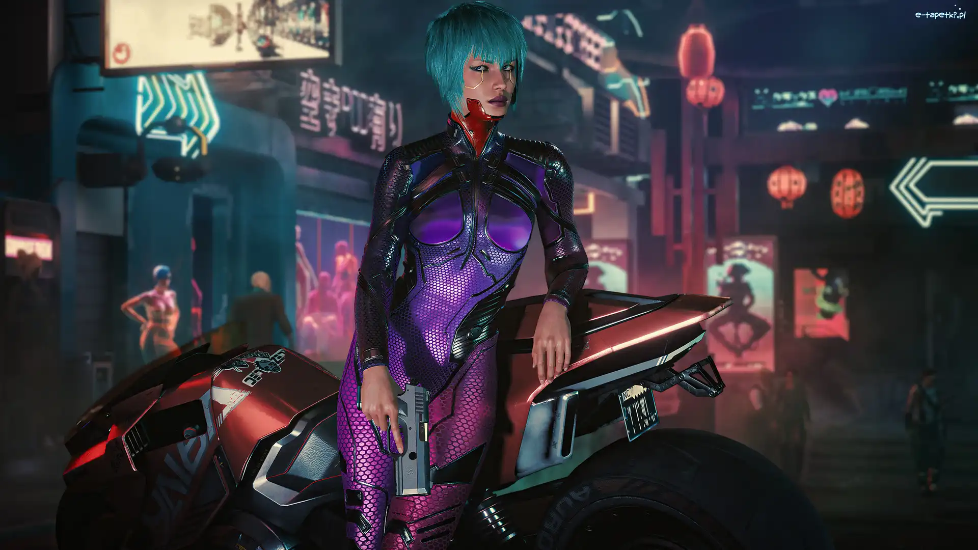 Kobieta, Cyberpunk 2077, Gra