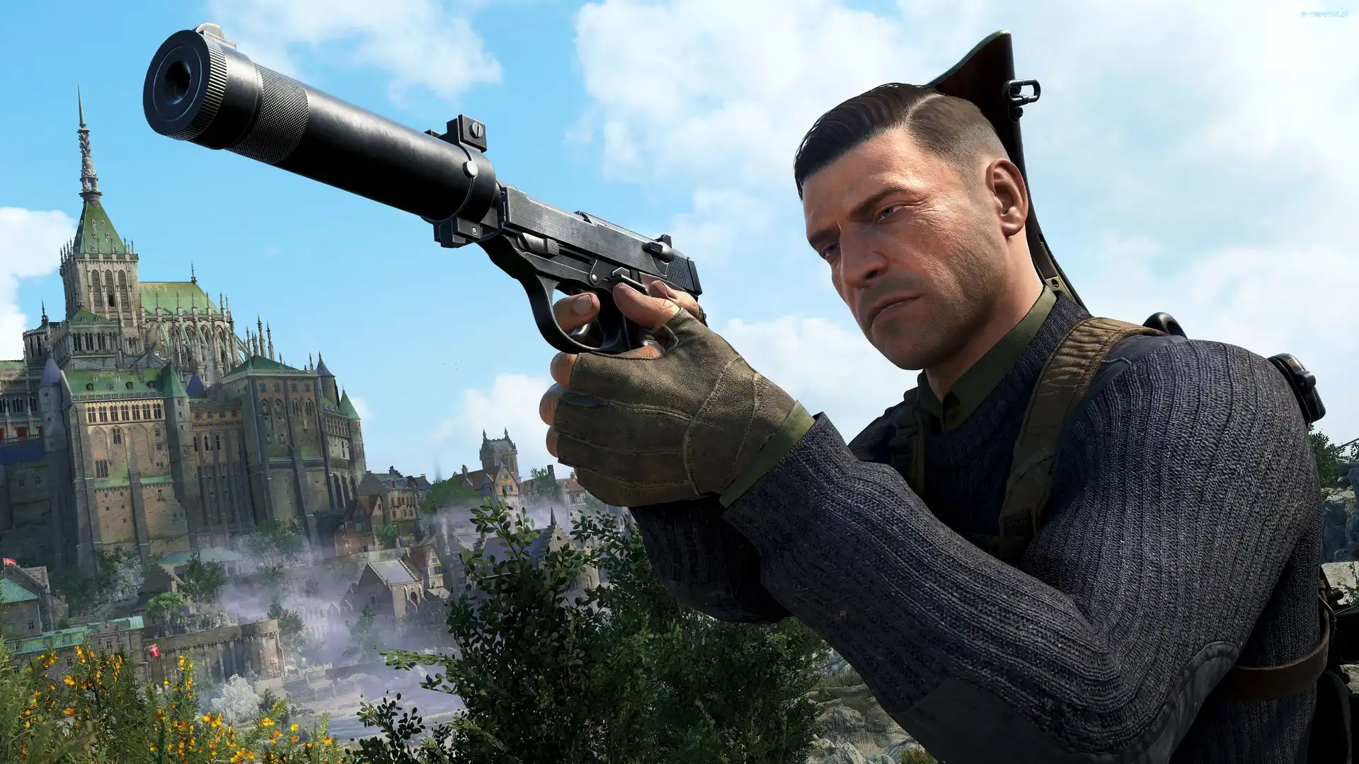 Sniper Elite 5, Broń, Mężczyzna, Gra