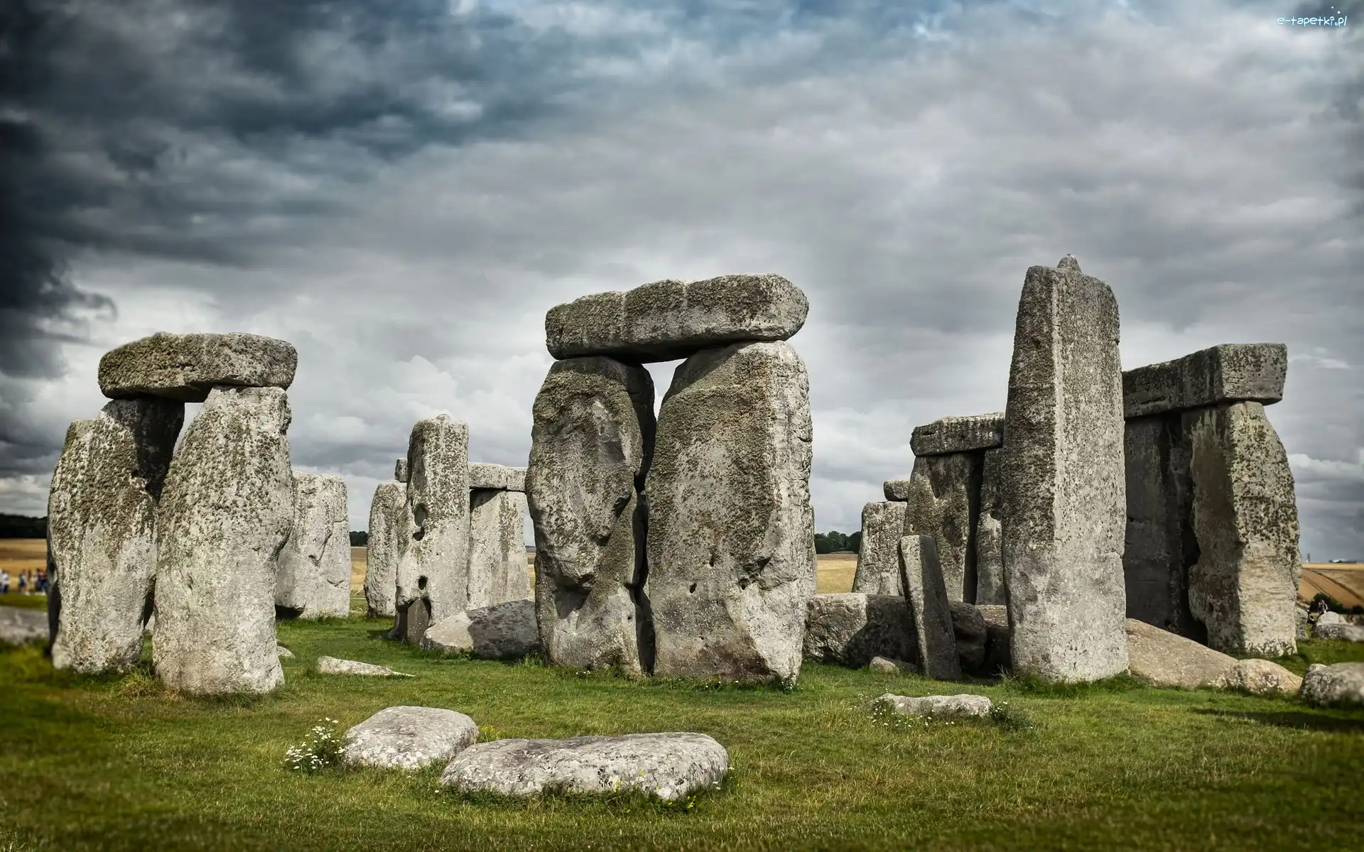 Hrabstwo Wiltshire, Kromlech Stonehenge, Okolice Salisbury, Anglia, Krąg, Kamienie