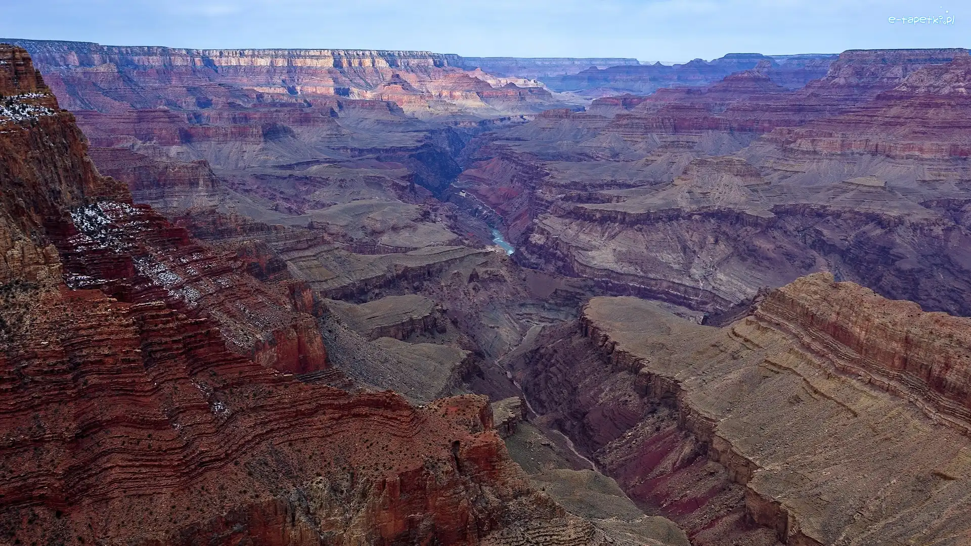 Kanion, Grand Canyon, Park Narodowy Wielkiego Kanionu, Stany Zjednoczone, Arizona