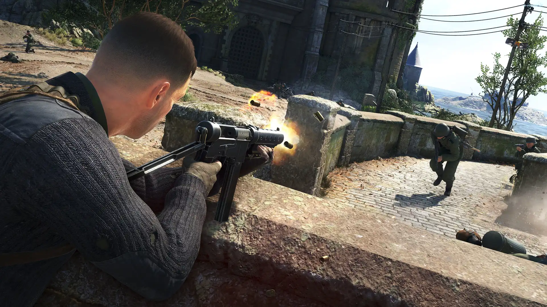 Snajper, Sniper Elite 5, Gra, Postać