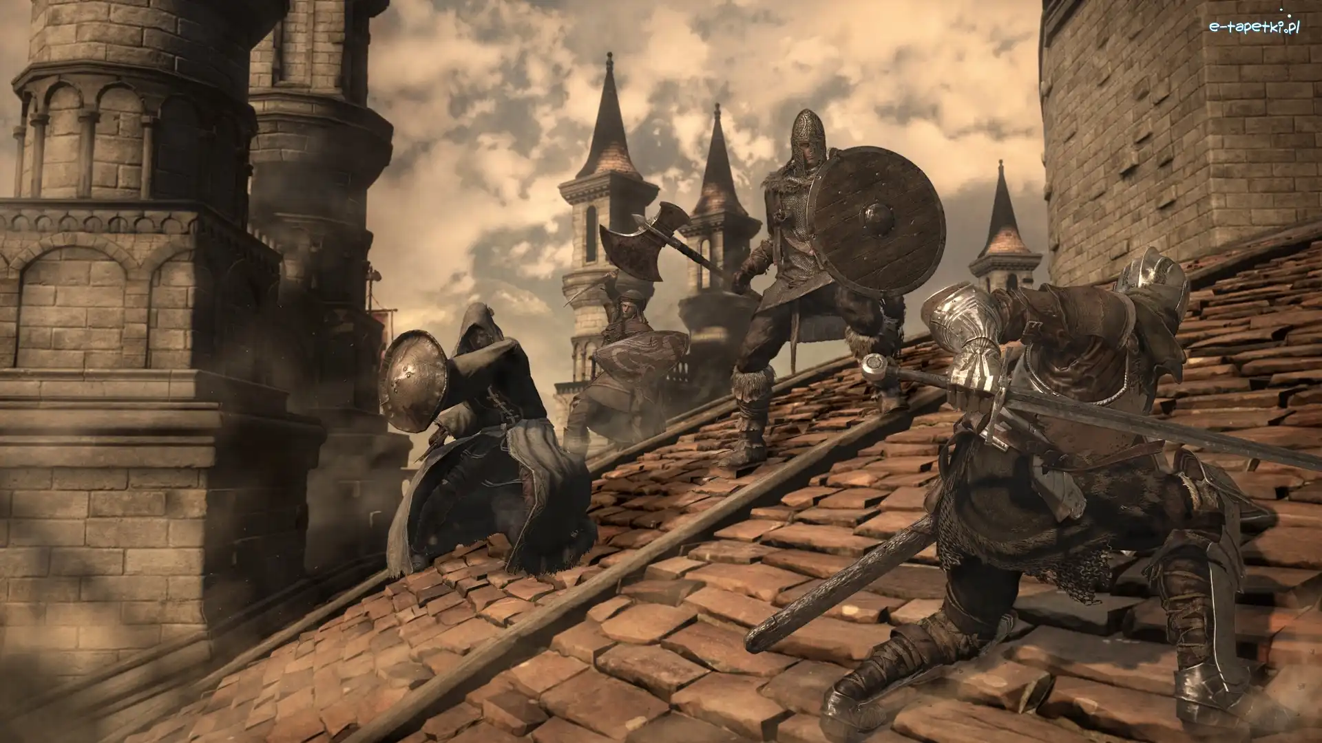 Gra, Rycerz, Walka, Dark Souls 3, Wojownik, Postacie