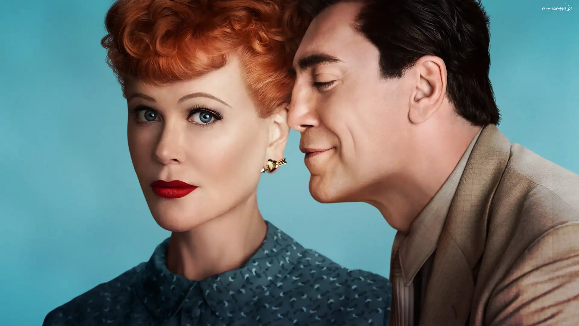 Lucille Ball, Being the Ricardos, Plakat Aktorka, Postacie, Nicole Kidman, Aktor, Javier Bardem, Film, Aktorka, Desi Arnaz
