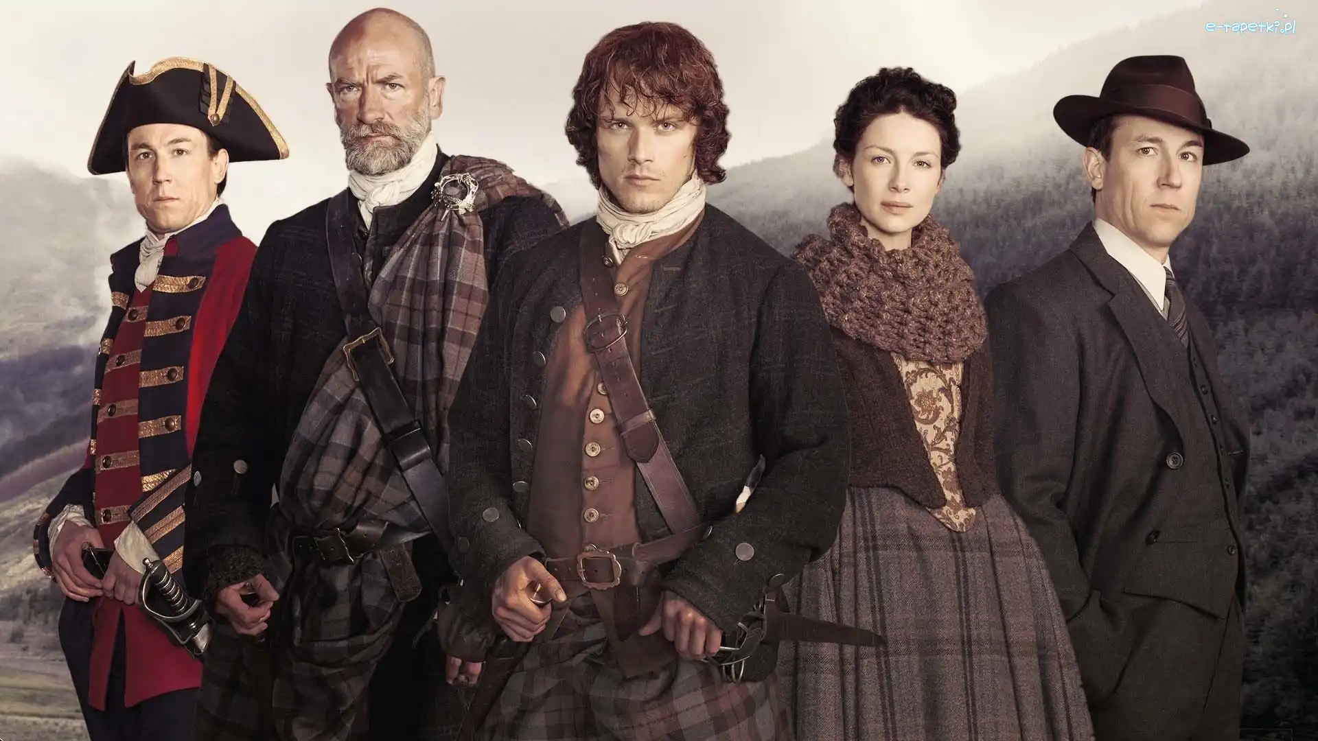 Tobias Menzies, Outlander, Caitriona Balfe, Aktorka, Aktor, Graham McTavish, Sam Heughan, Serial