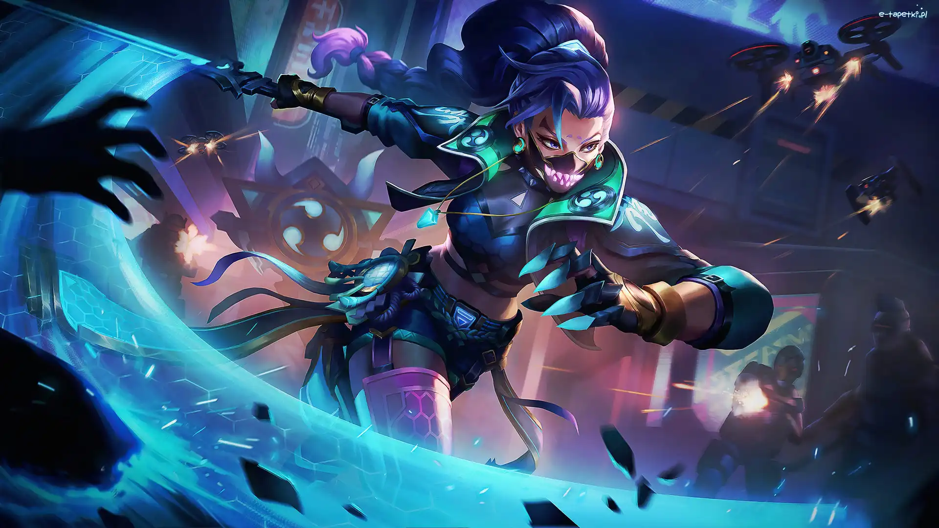 Amaterasu, Kobieta, Postać, Walka, Smite, Gra