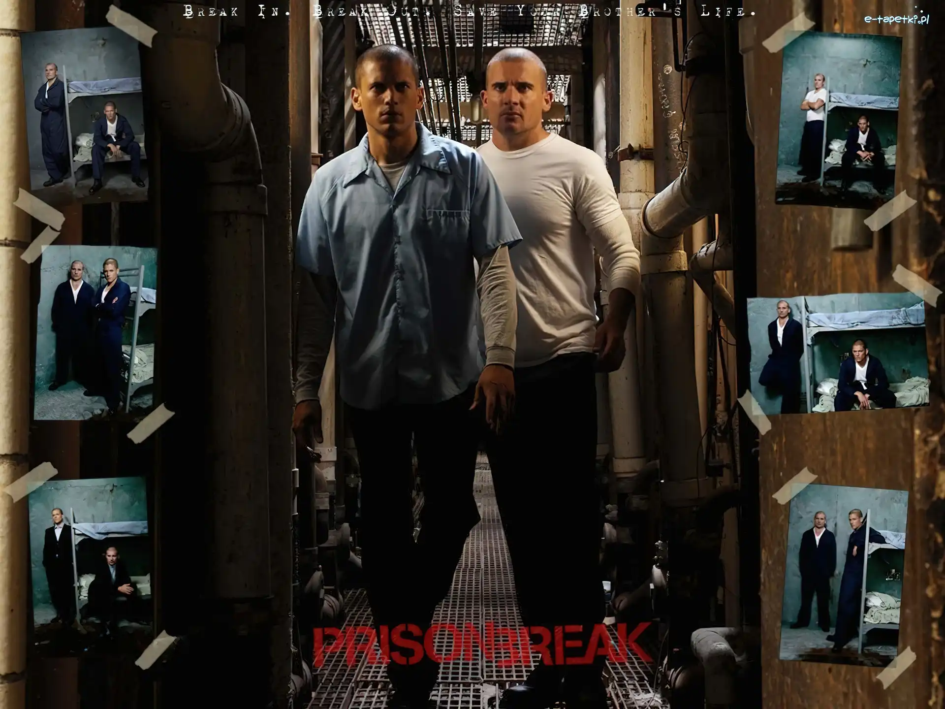 Prison Break, przejście, Skazany na śmierć, Wentworth Miller, Dominic Purcell