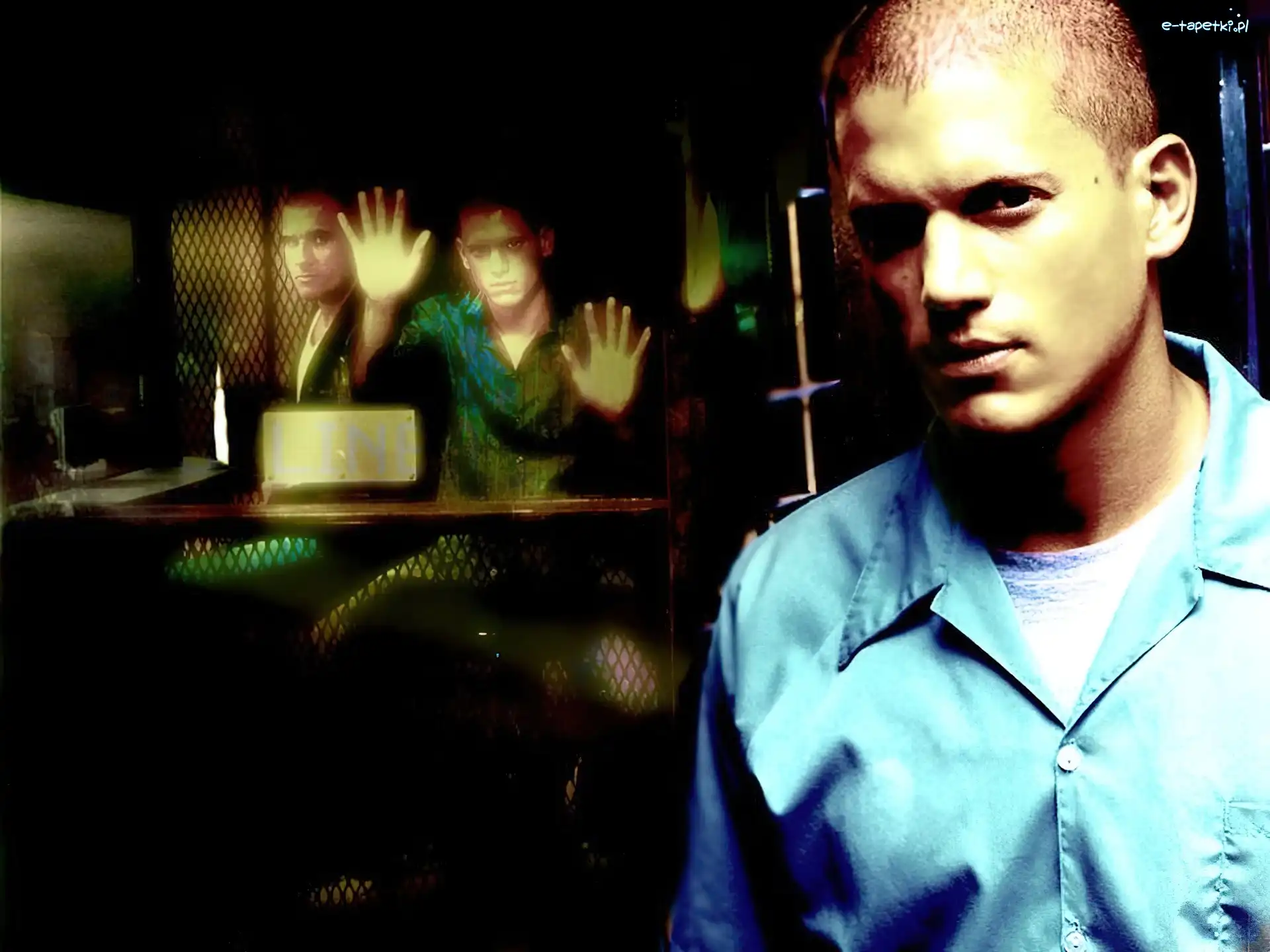 Skazany na śmierć, koszula, Wentworth Miller, Prison Break