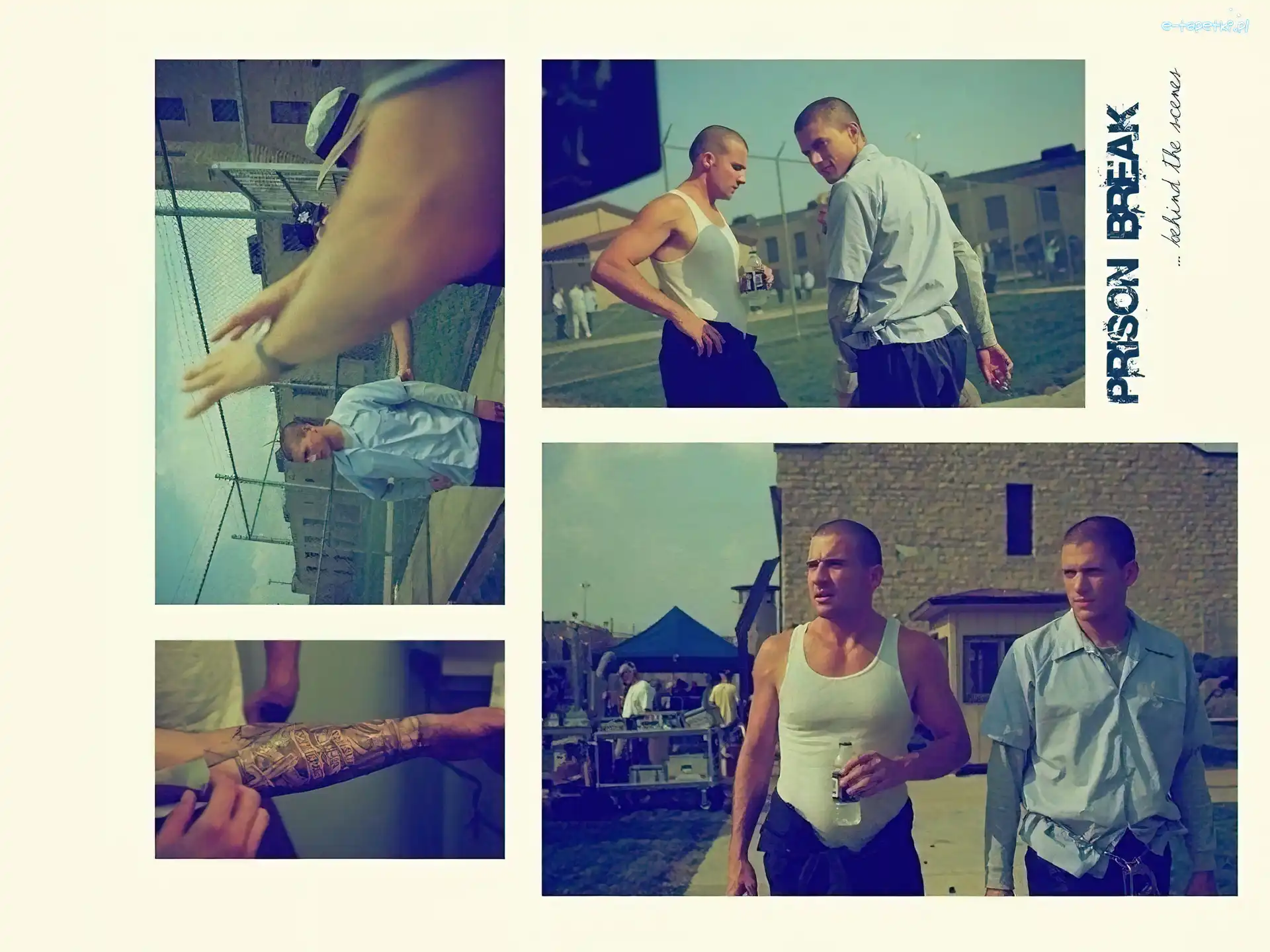 ogrodzenie, Wentworth Miller, spacerniak, Dominic Purcell, Skazany na śmierć, Prison Break