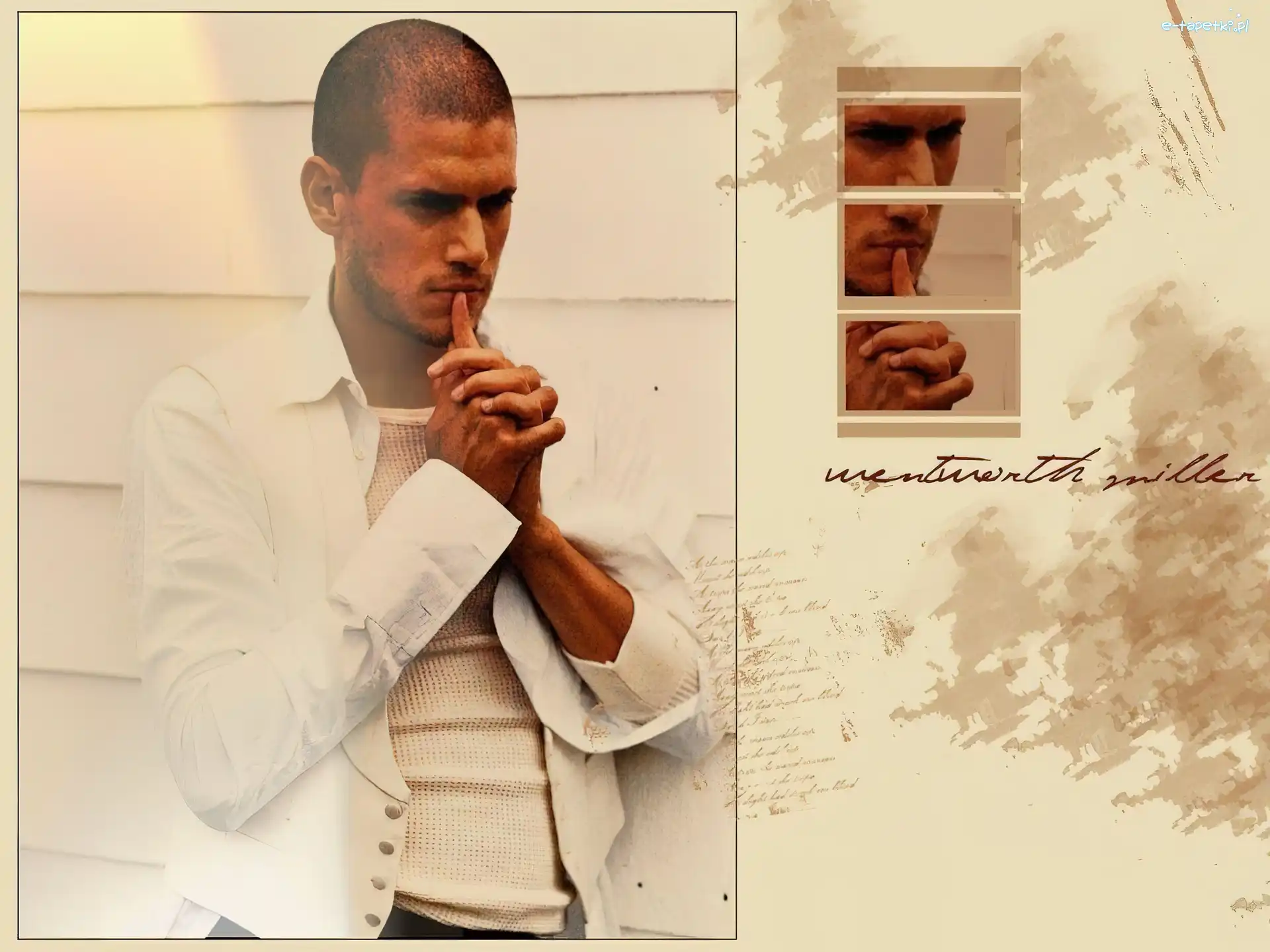 Prison Break, Wentworth Miller, Skazany na śmierć, kamizelka, myśli