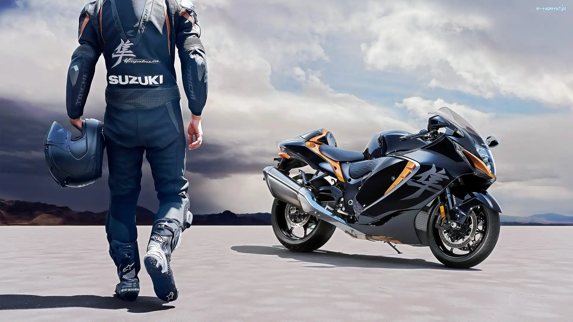 Motocyklista, Suzuki Hayabusa, Motocykl