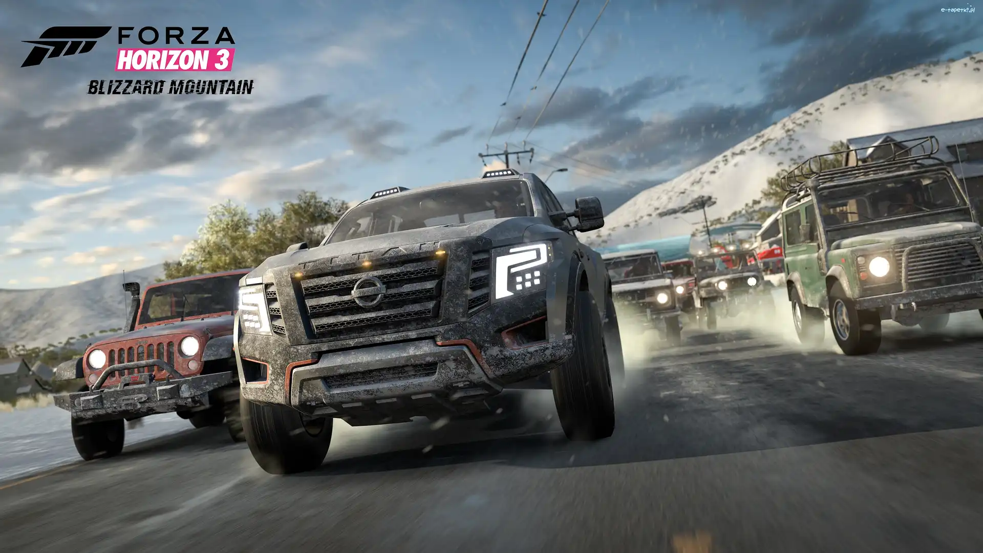 Forza Horizon 3 Blizzard Mountain, Gra, Samochody