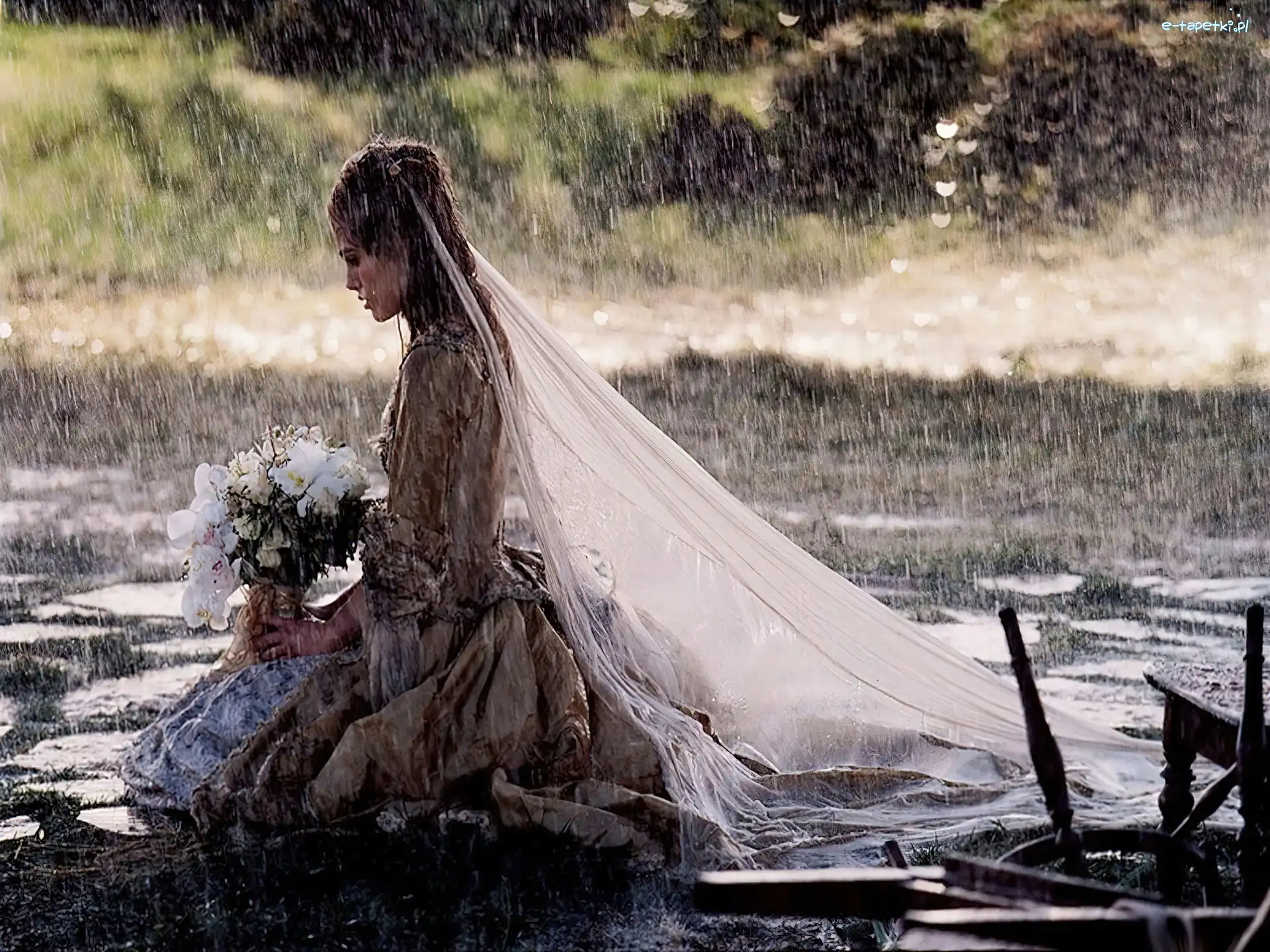 piraci_z_karaibow_2, welon, deszcz, bukiet, Keira Knightley