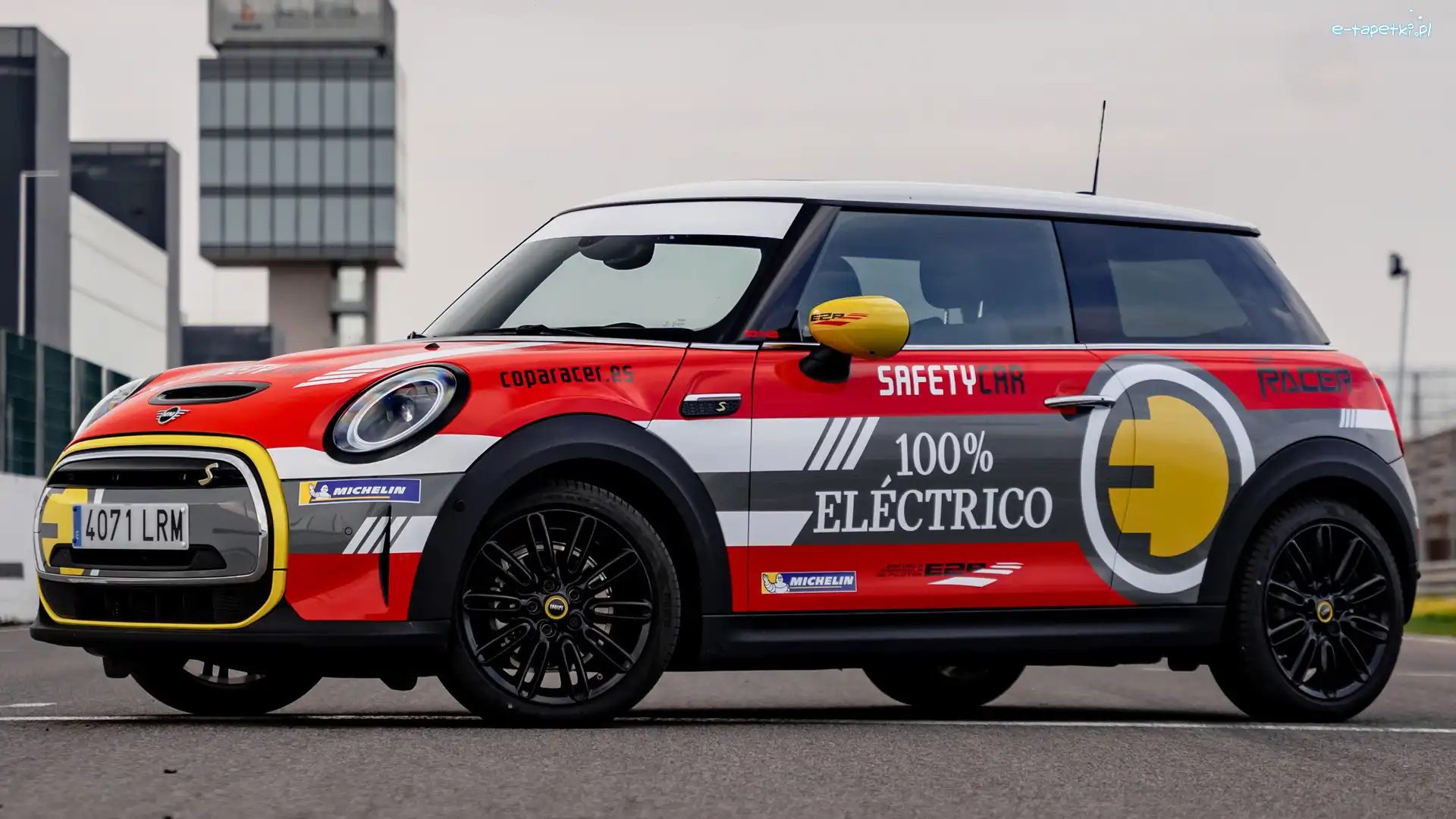 Mini Cooper SE Copa Racer Safety Car
