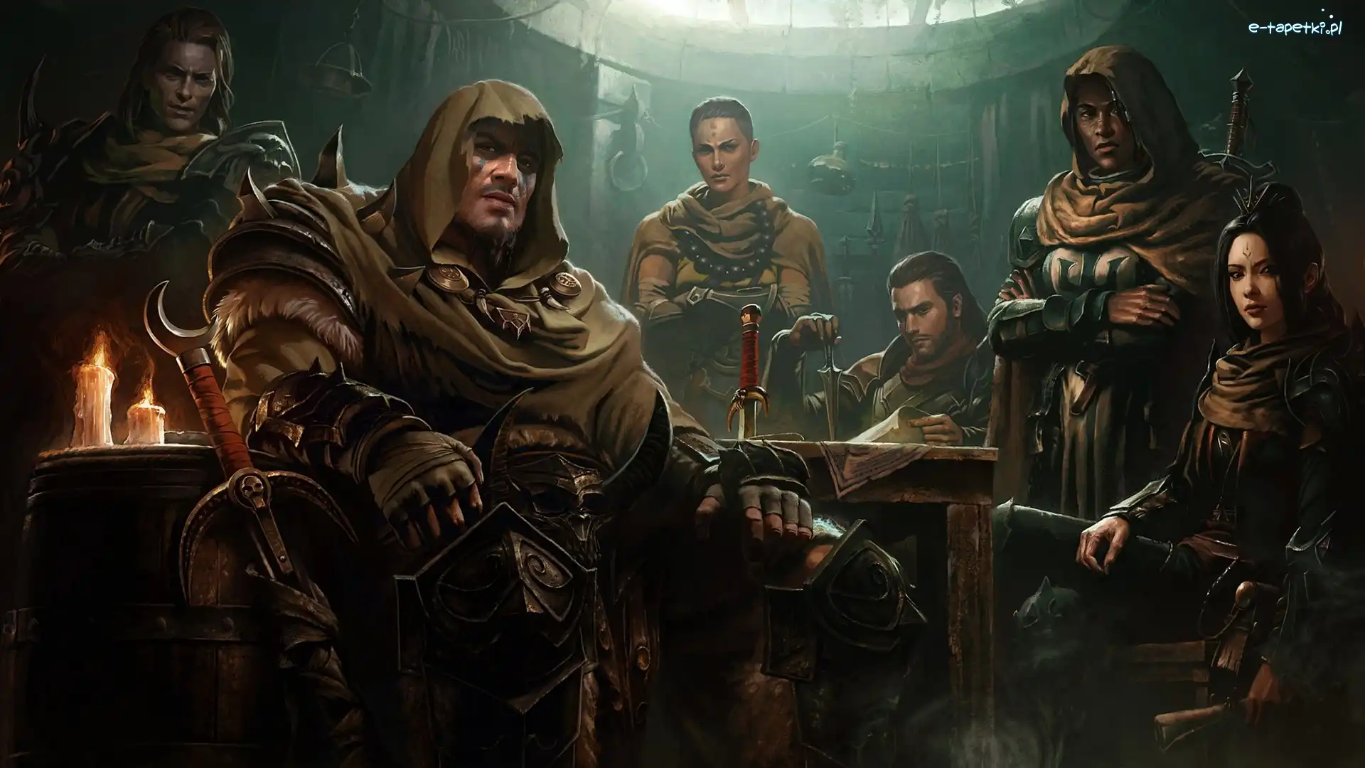 Diablo Immortal, Stół, Postacie, Gra