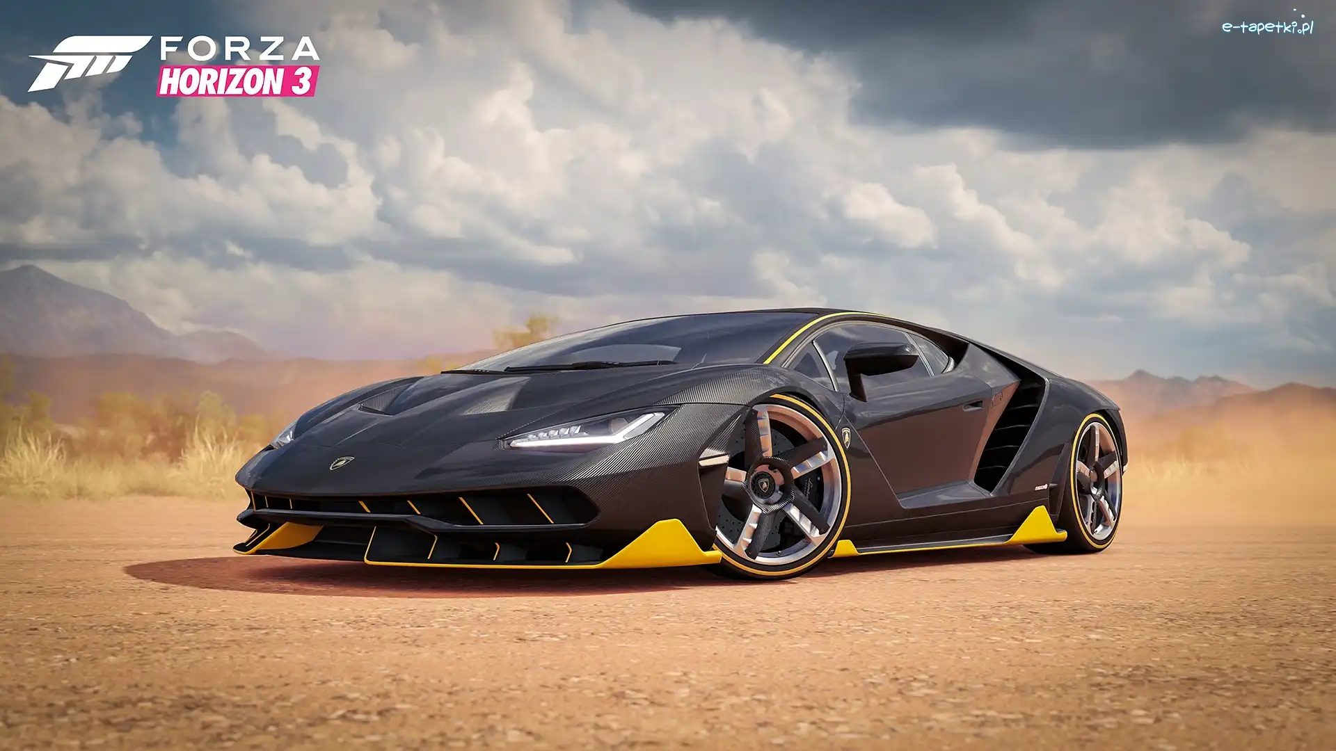 Forza Horizon 3, Lamborghini Centenario, Samochód, Gra