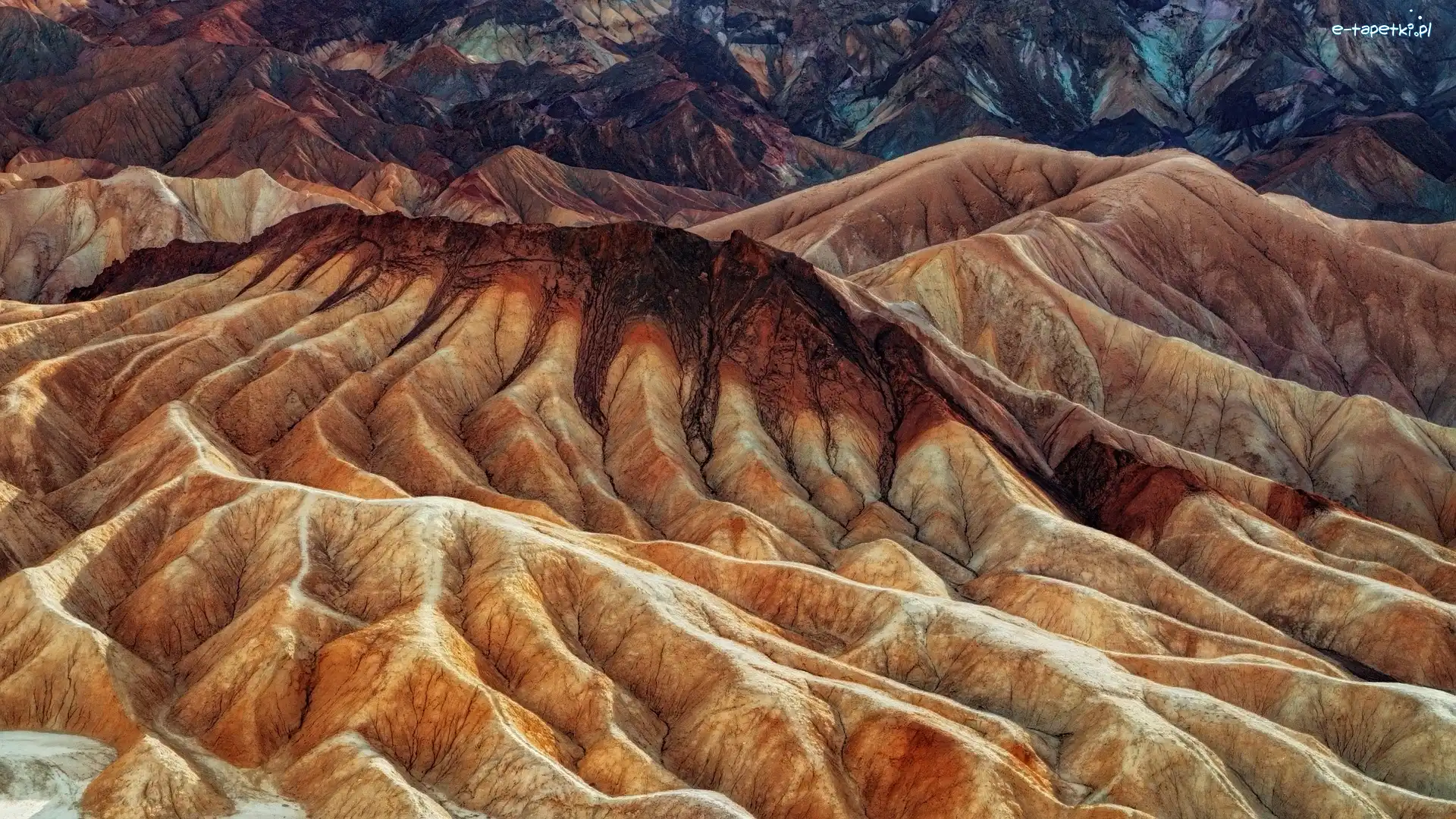 Skały, Death Valley, Park Narodowy Doliny Śmierci, Stany Zjednoczone, Kalifornia