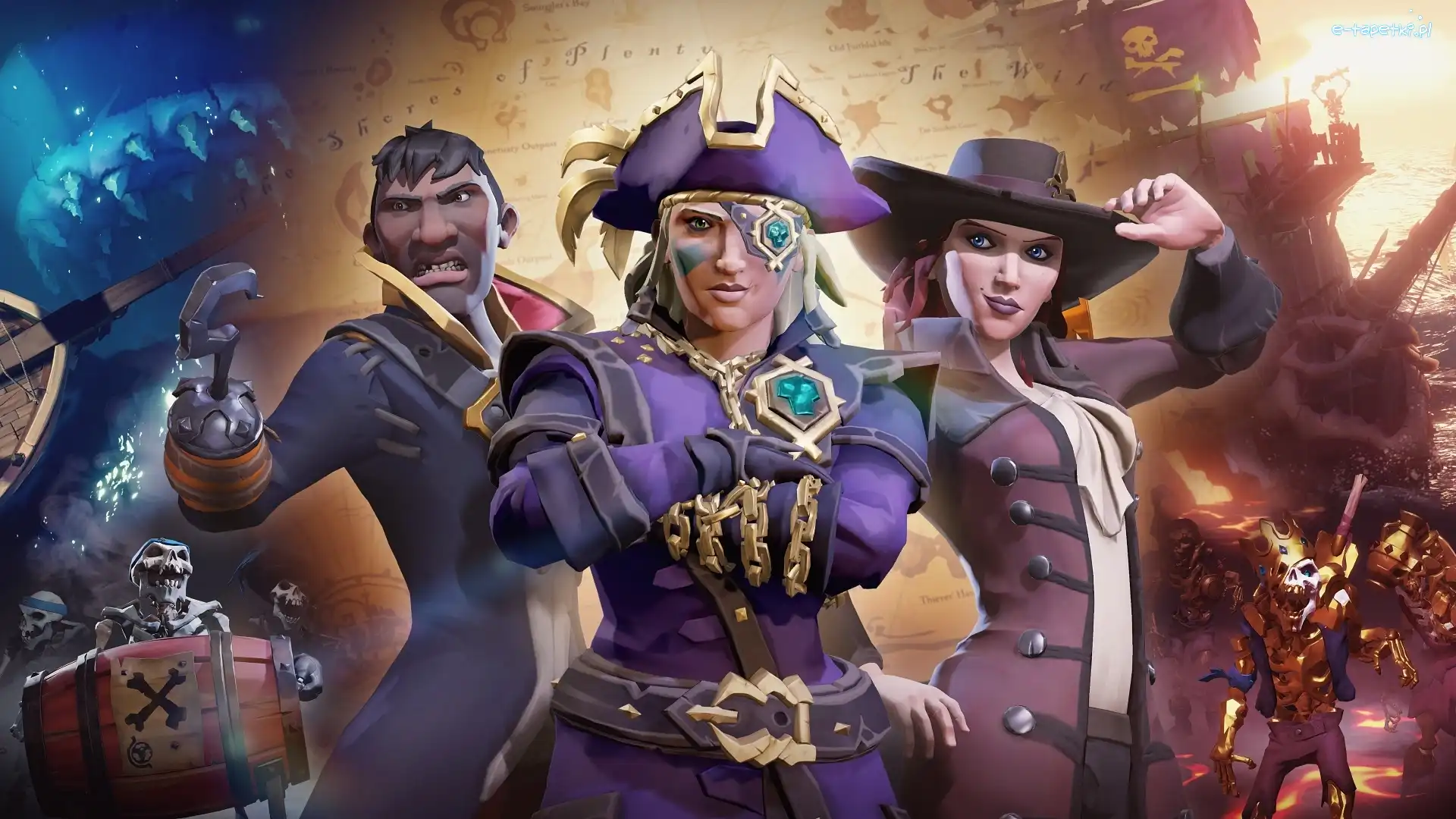 Sea of Thieves, Gra, Postacie