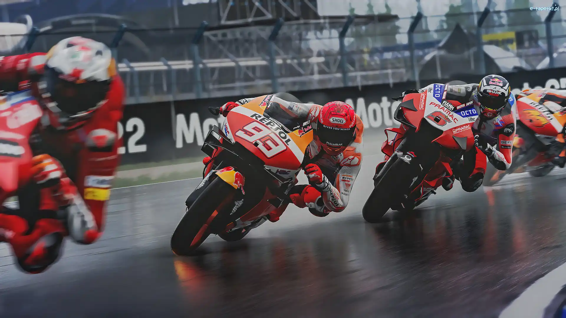 Tor, Motocykle, Motocykliści, Wyścig, MotoGP 22, Gra