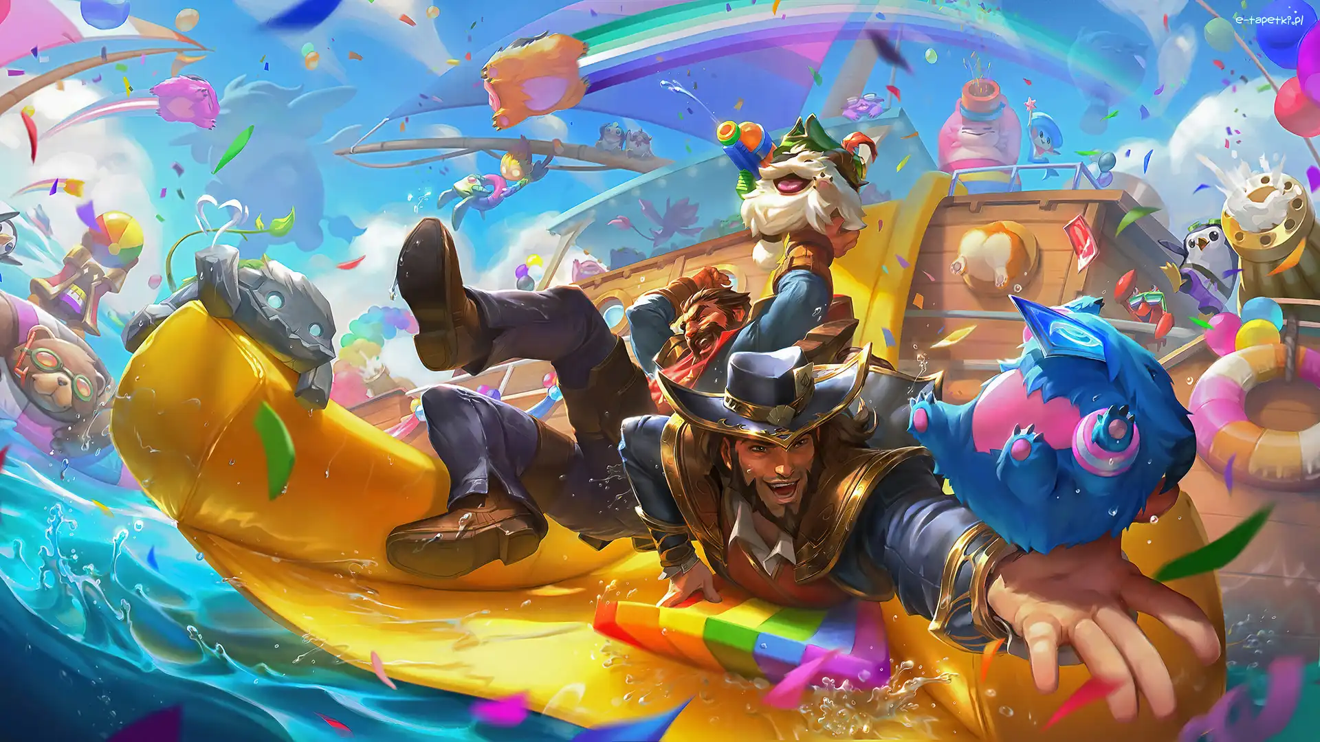 Gra, Postacie, League of Legends, Graves, Twisted Fate