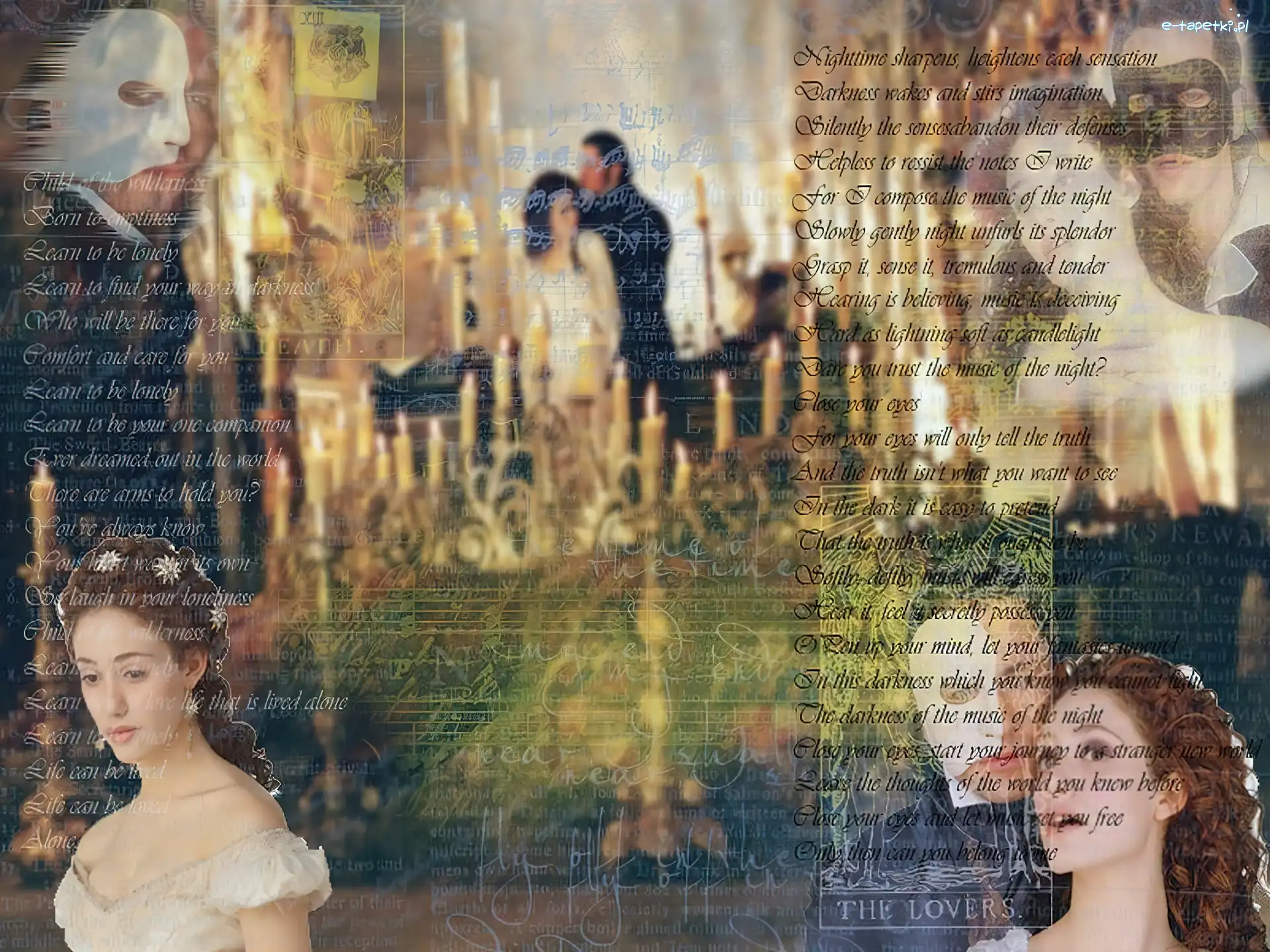 Emmy Rossum, napisy, Gerard Butler, Phantom Of The Opera
