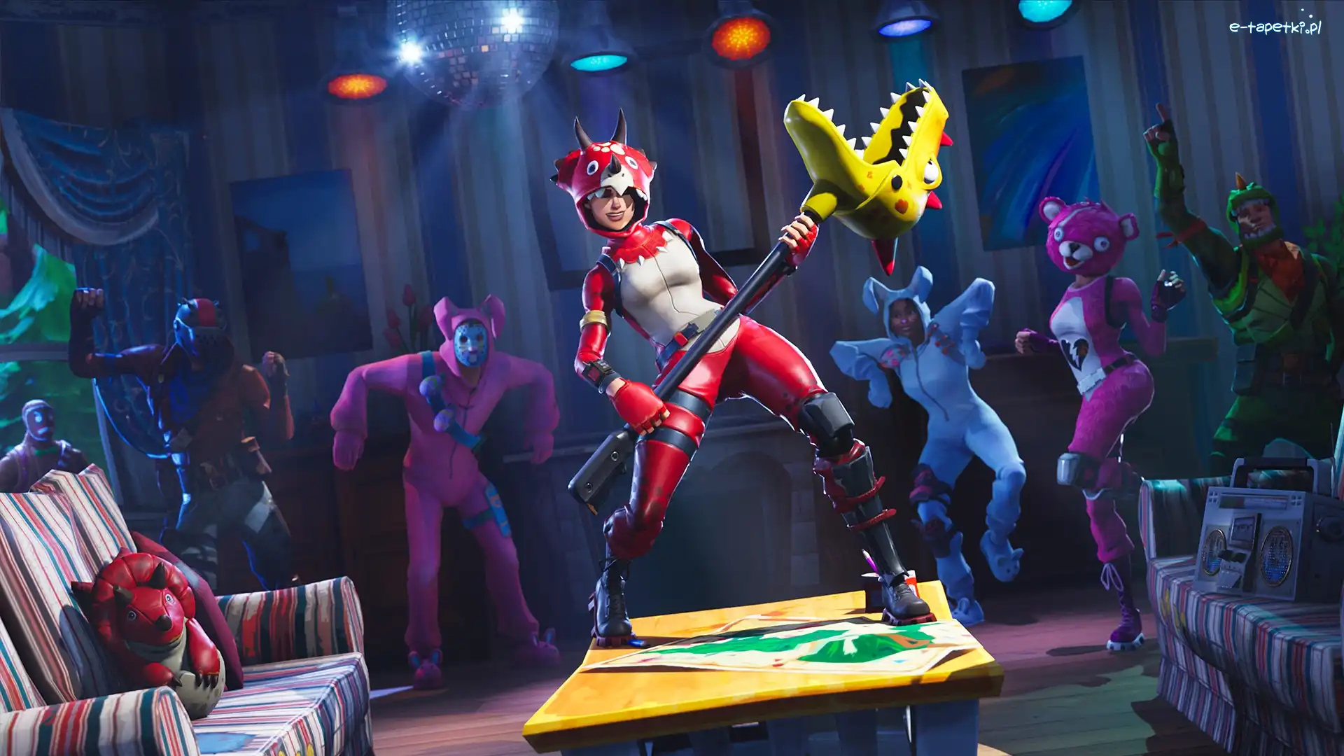 Kostiumy, Fortnite, Gra, Postacie