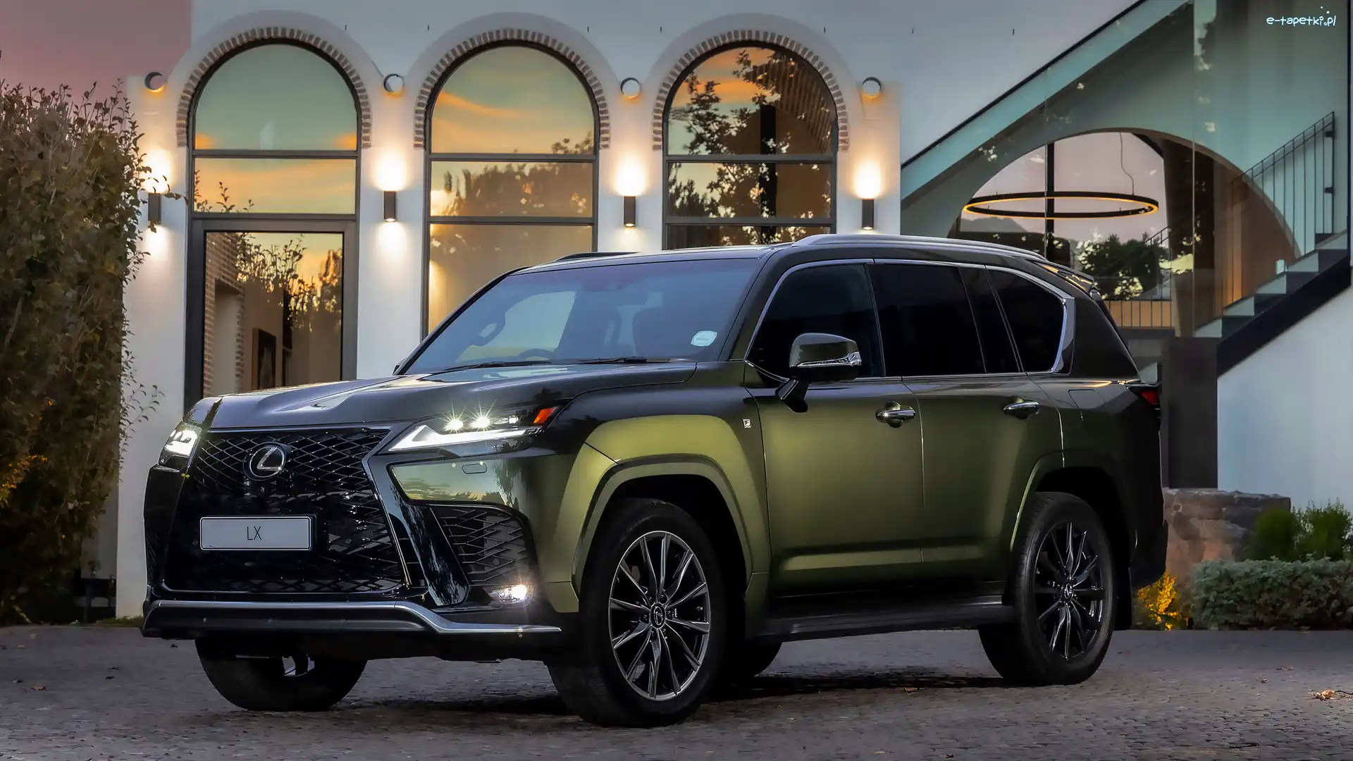 2022, Oliwkowy, Lexus LX 600 F-Sport