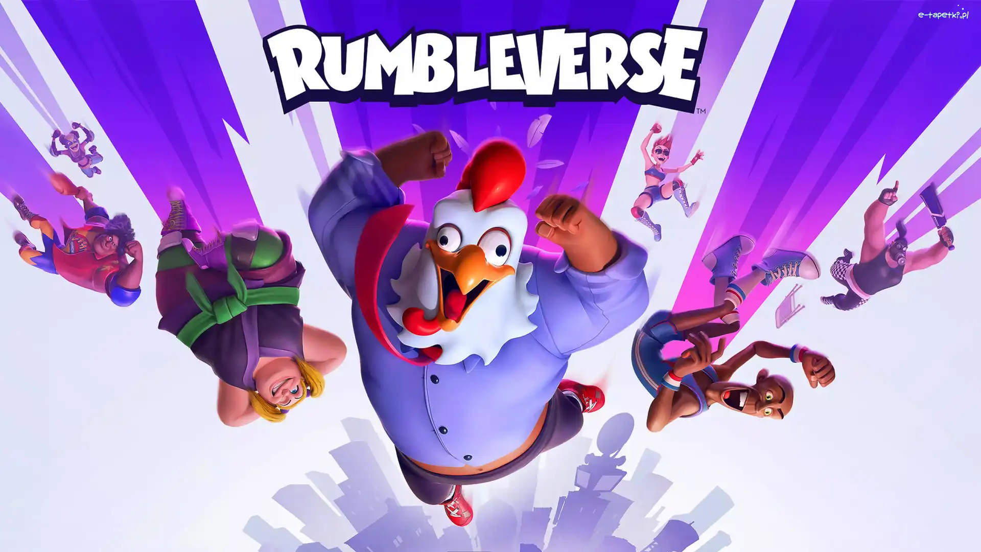 Rumbleverse, Plakat, Postacie, Gra