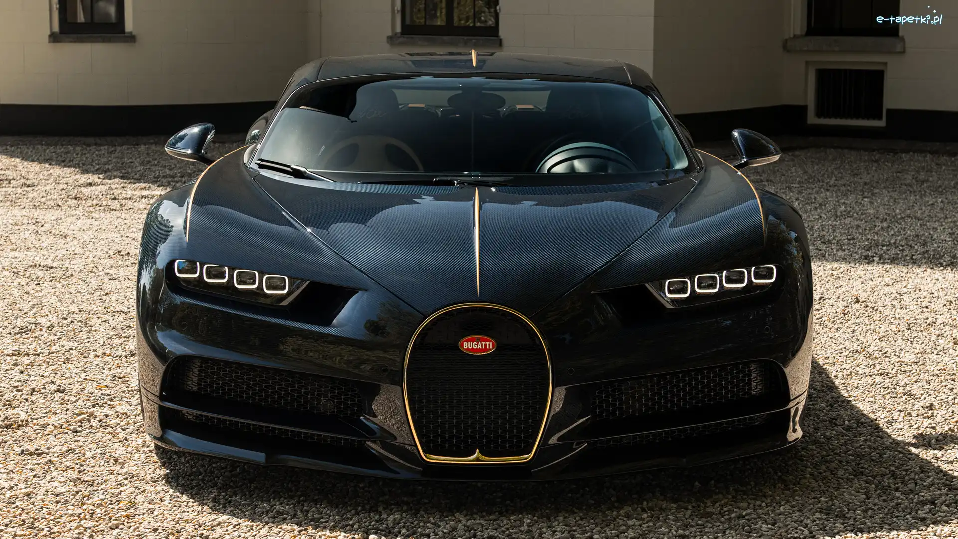 Przód, Bugatti Chiron LEbe