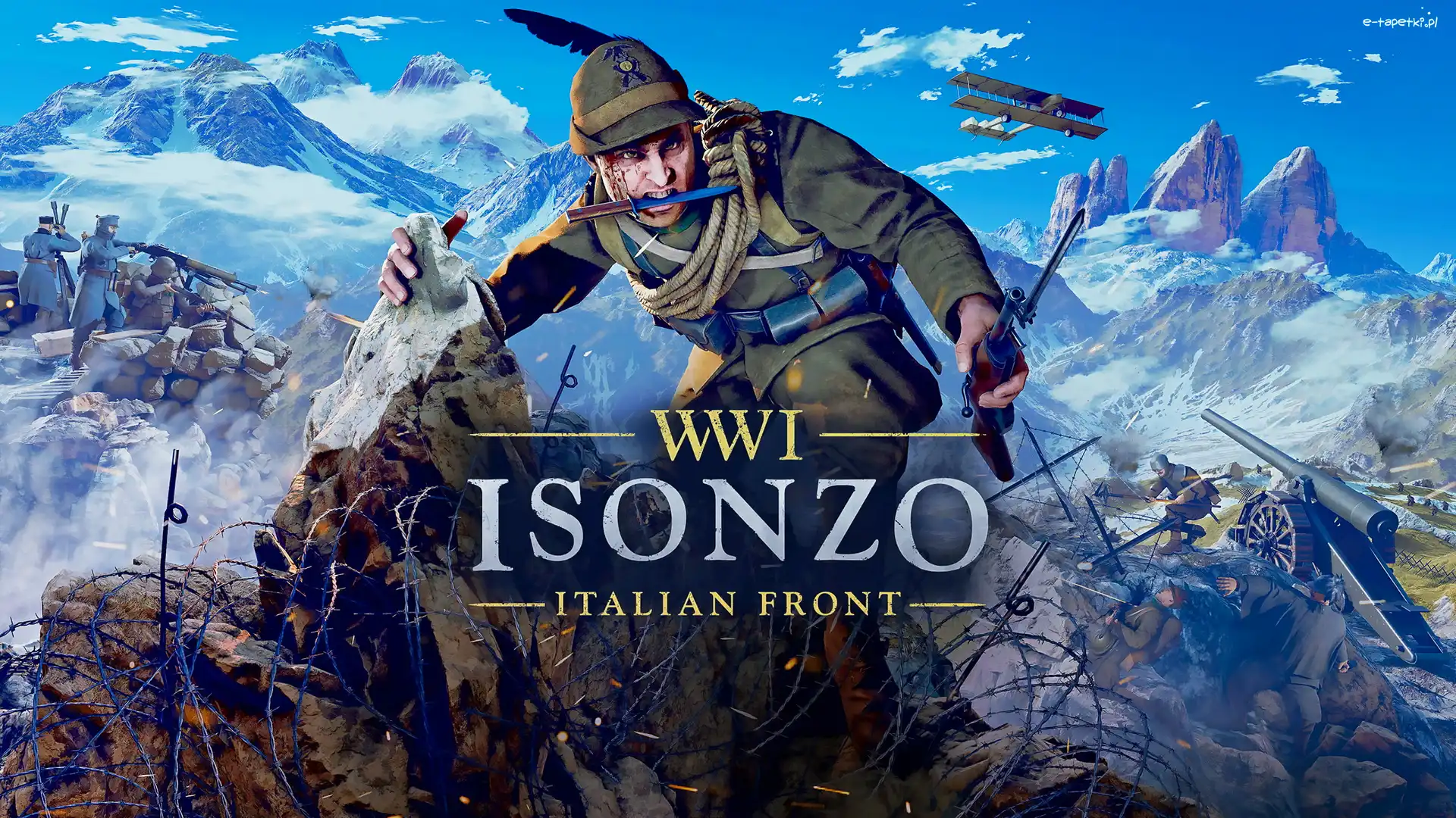 Isonzo Italian Front, Żołnierze, Góry, Gra