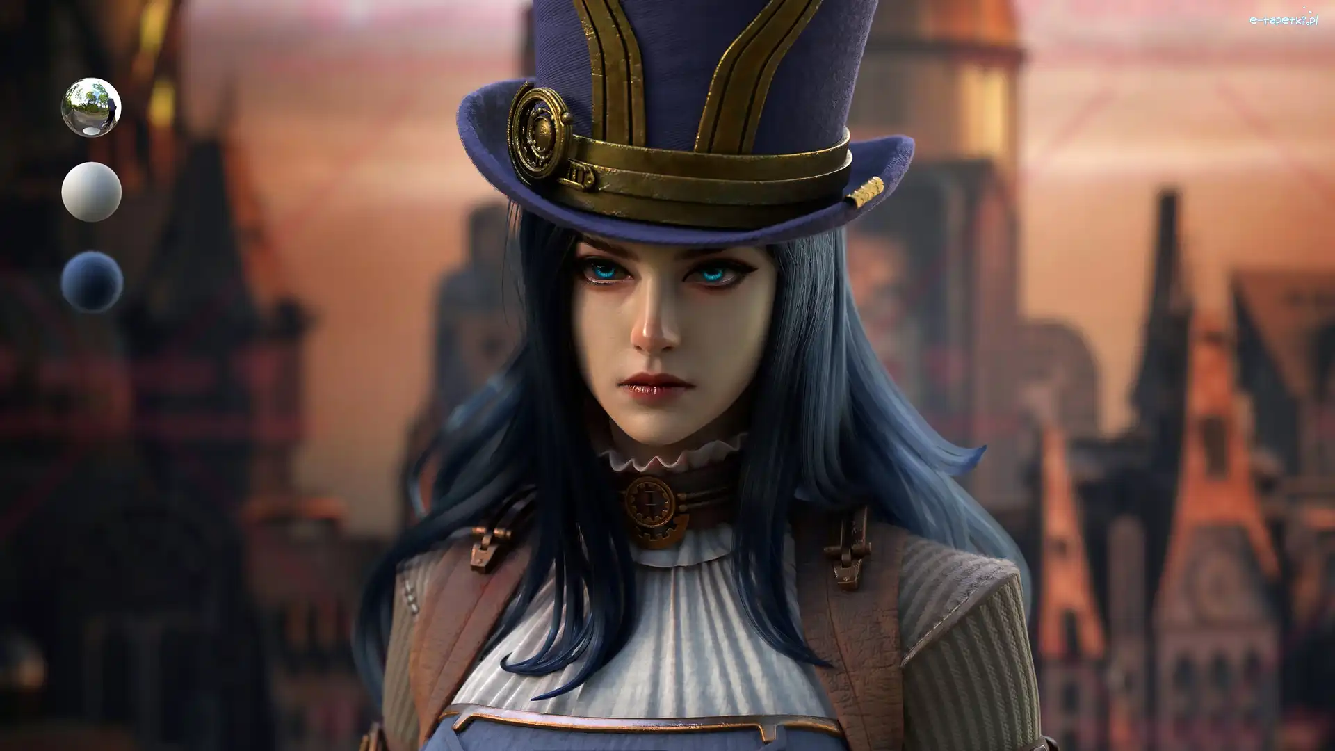 Gra, Postać, League of Legends, Kapelusz, Caitlyn