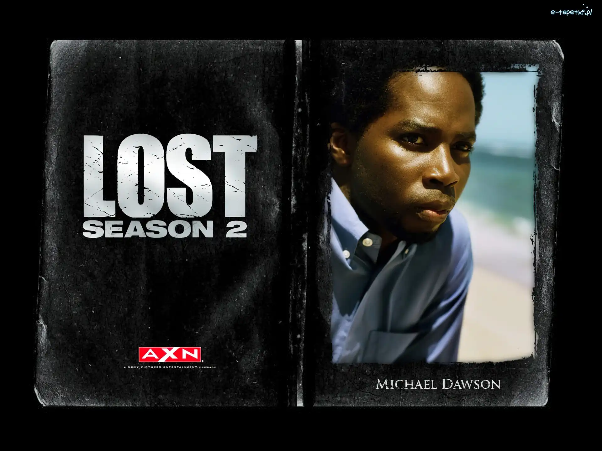 Serial, Harold Perrineau Jr., Lost, zdjęcie, napis