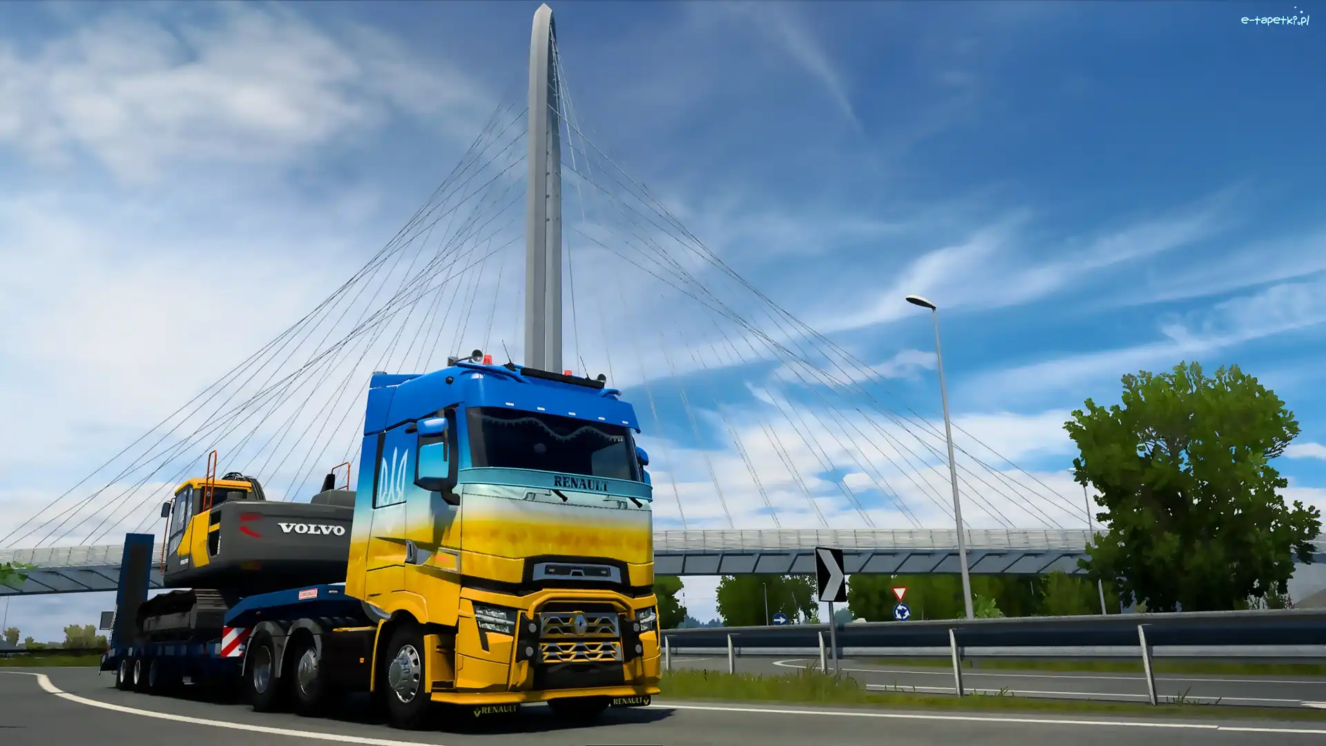 Euro Truck Simulator 2, Ciężarówka, Renault ETS2, Gra