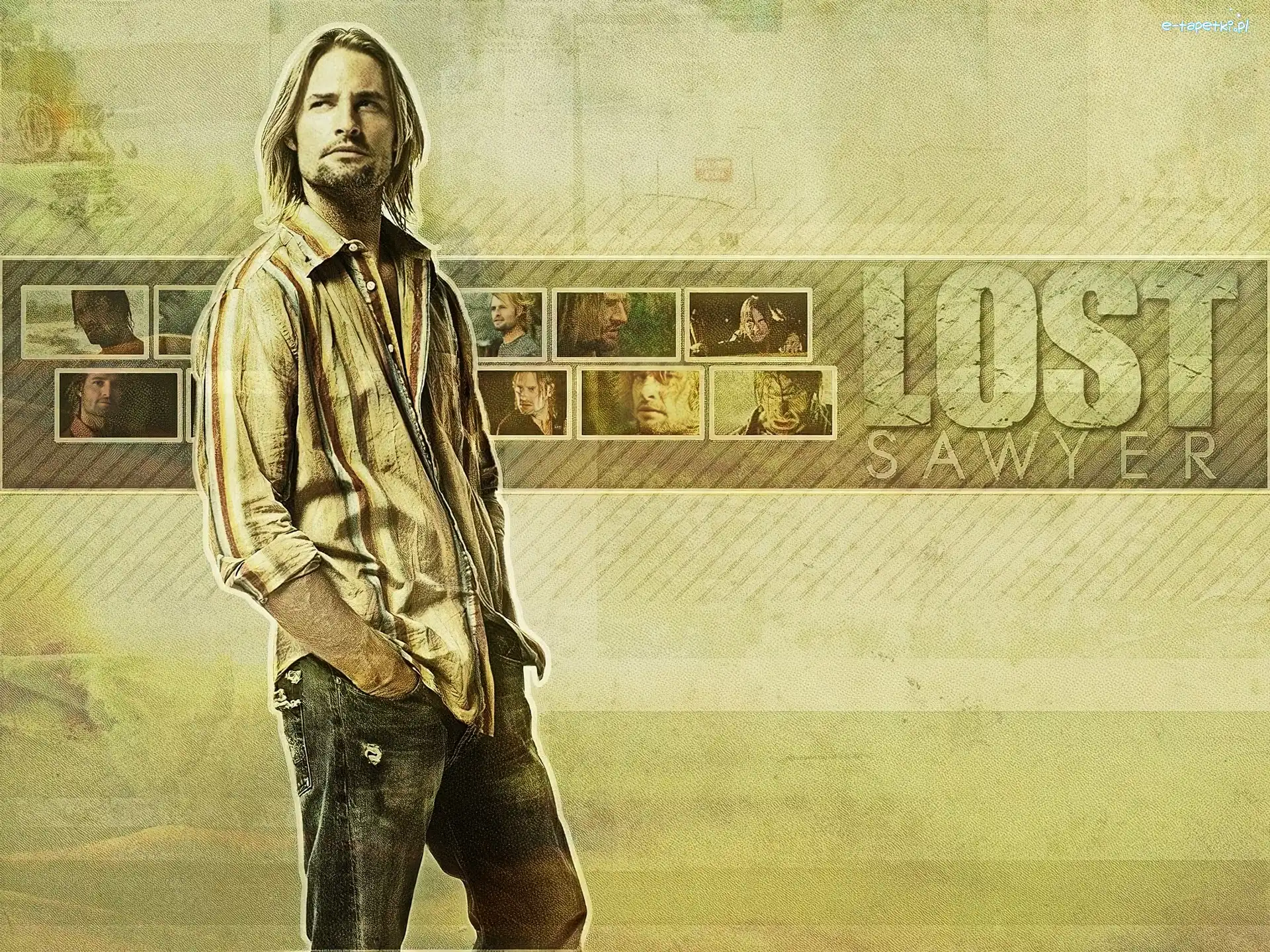 Josh Holloway, zdjęcia, stoi, Filmy Lost
