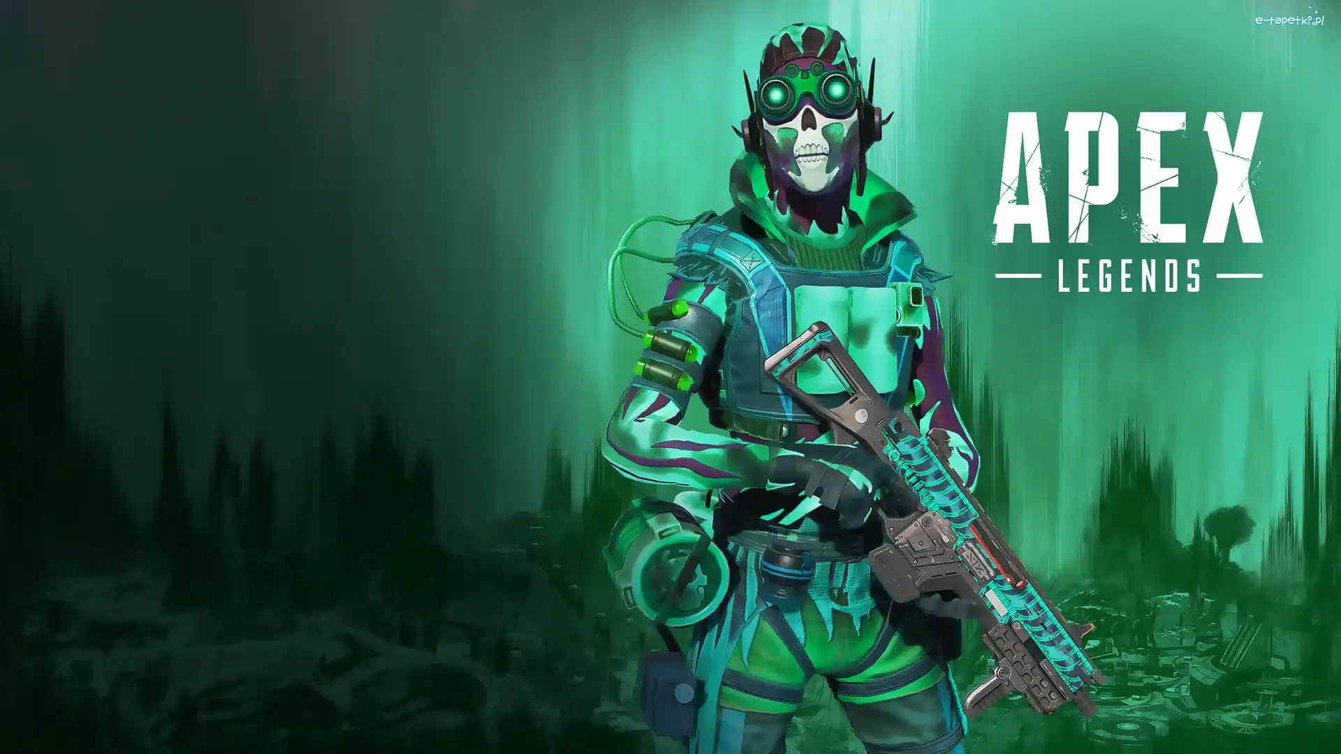 Apex Legends, Octane, Postać, Maska, Broń
