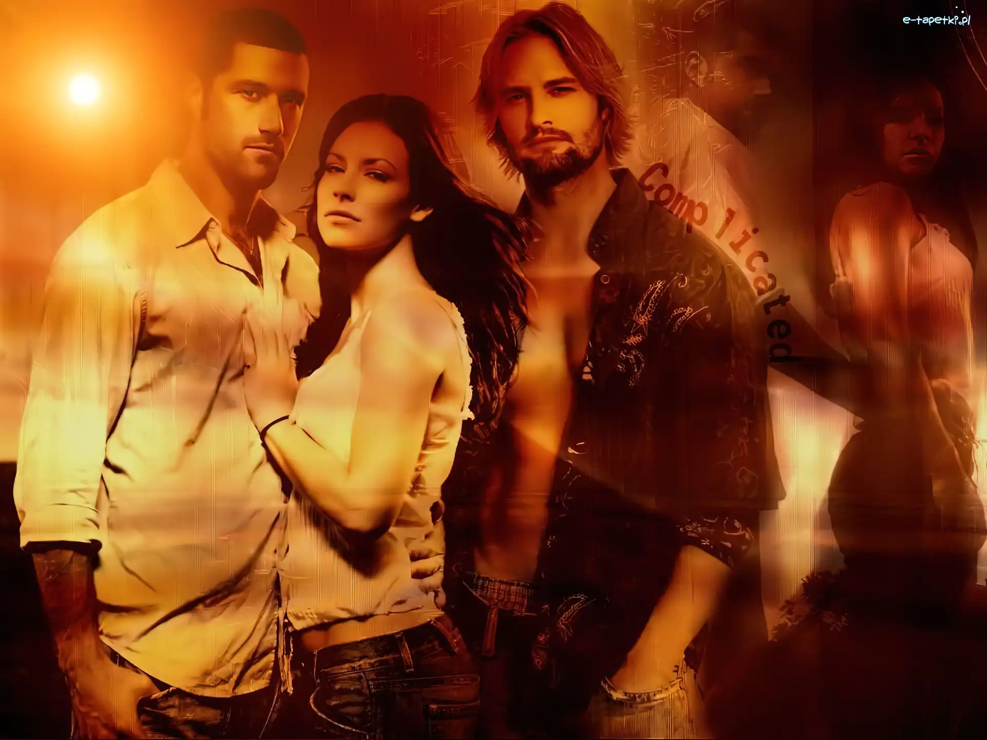Josh Holloway, Zagubieni, Evangeline Lilly, Matthew Fox, Lost, Serial