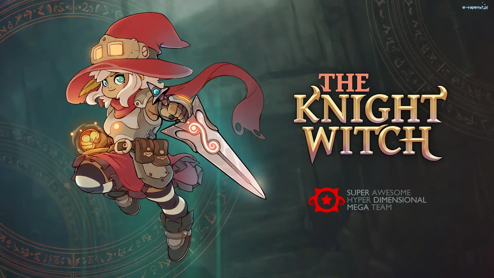 The Knight Witch, Plakat, Postać, Gra