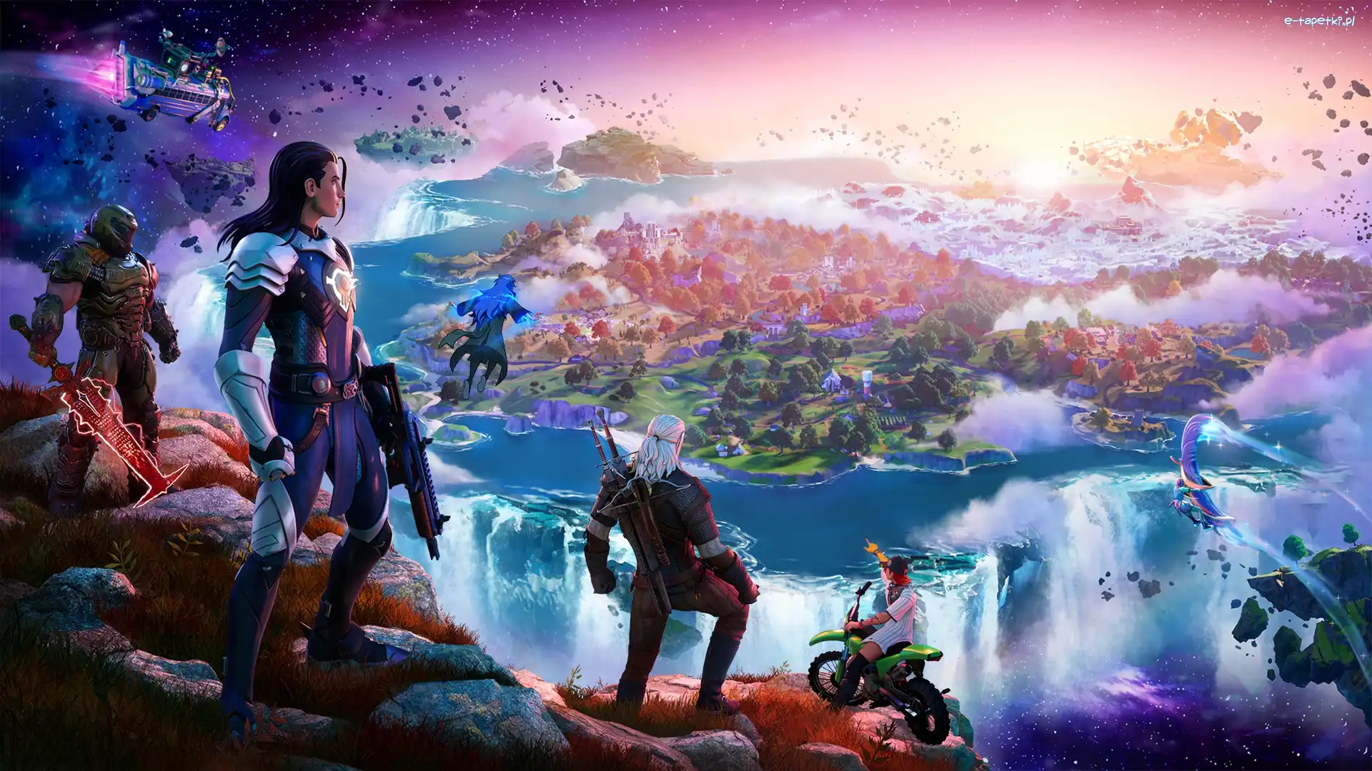 Fortnite Chapter, Gra, Postacie
