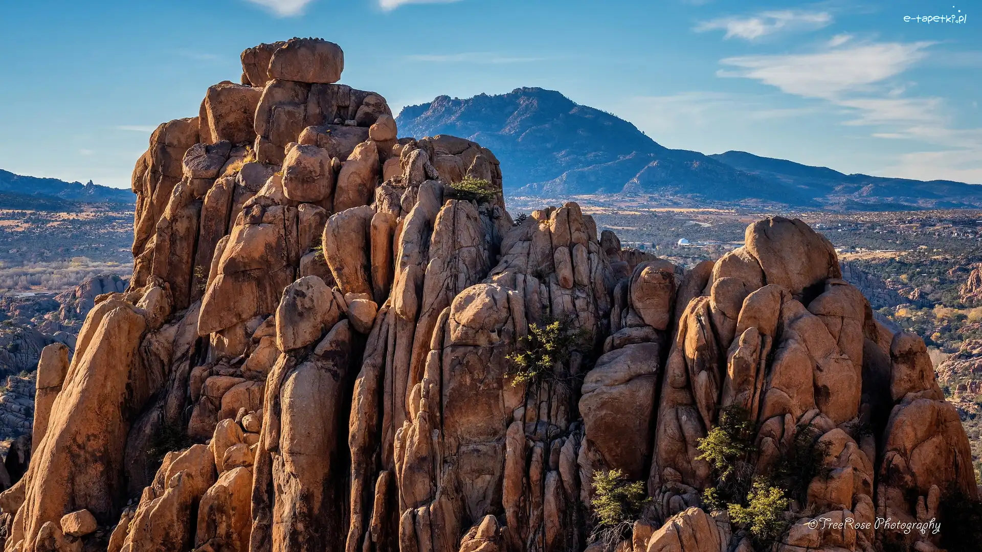 Arizona, Granite Dells, Prescott, Stany Zjednoczone, Skały, Góry