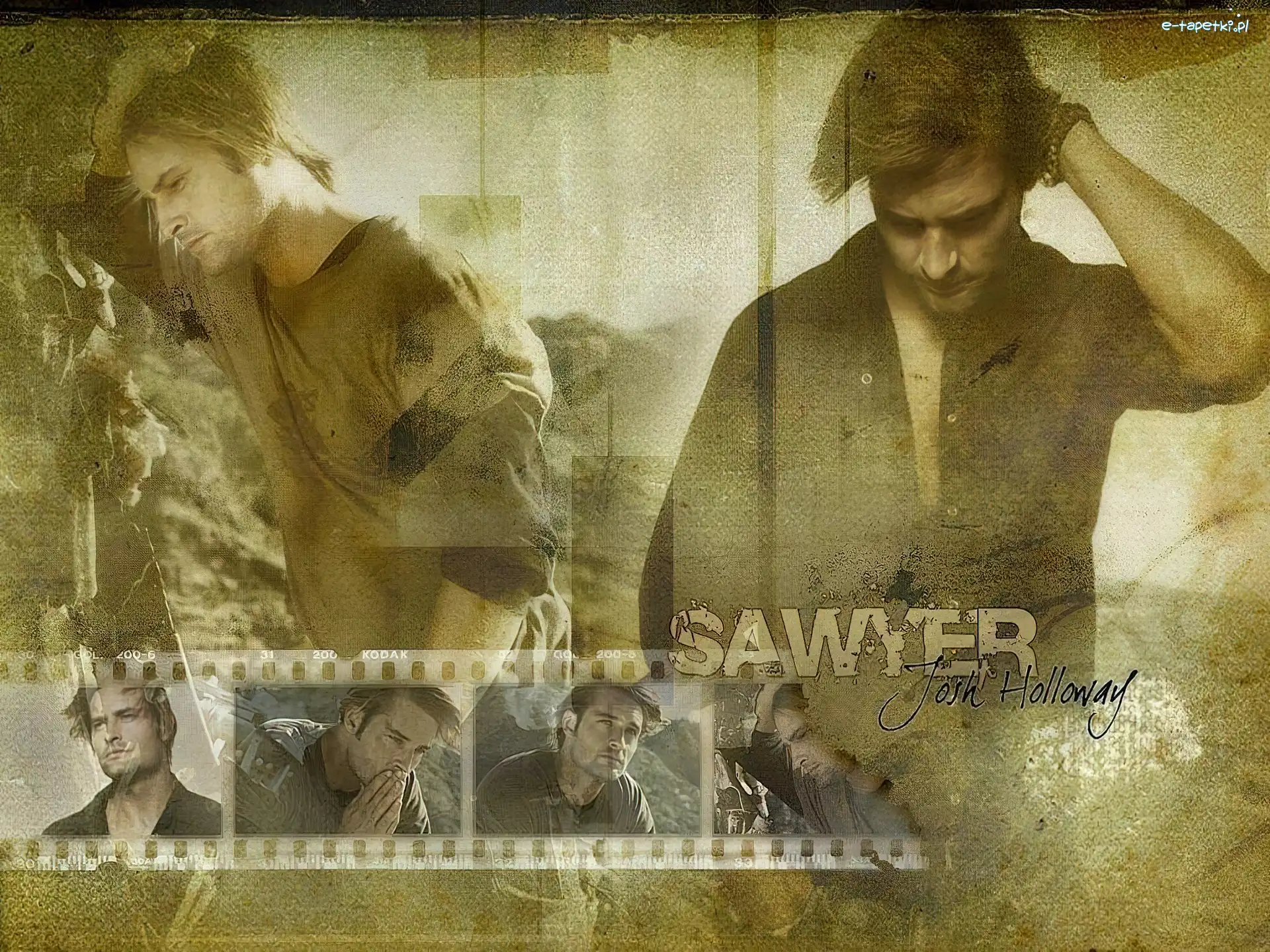 Serial, Zagubieni, Lost, smutny, Josh Holloway