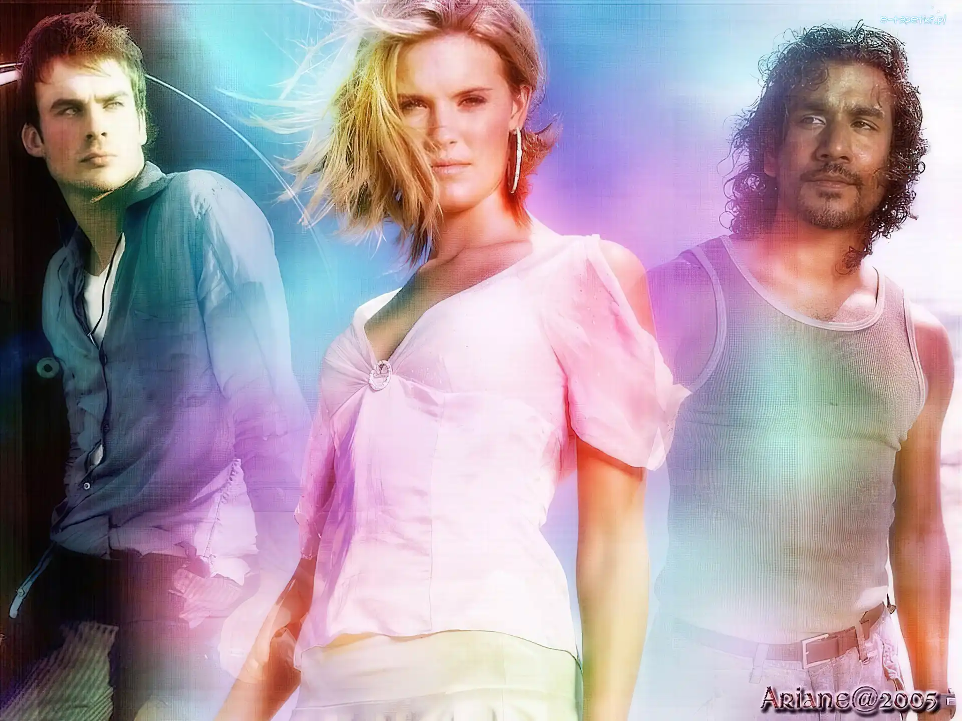 Maggie Grace, Zagubieni, Naveen Andrews, Ian Somerhalder, Lost, Serial