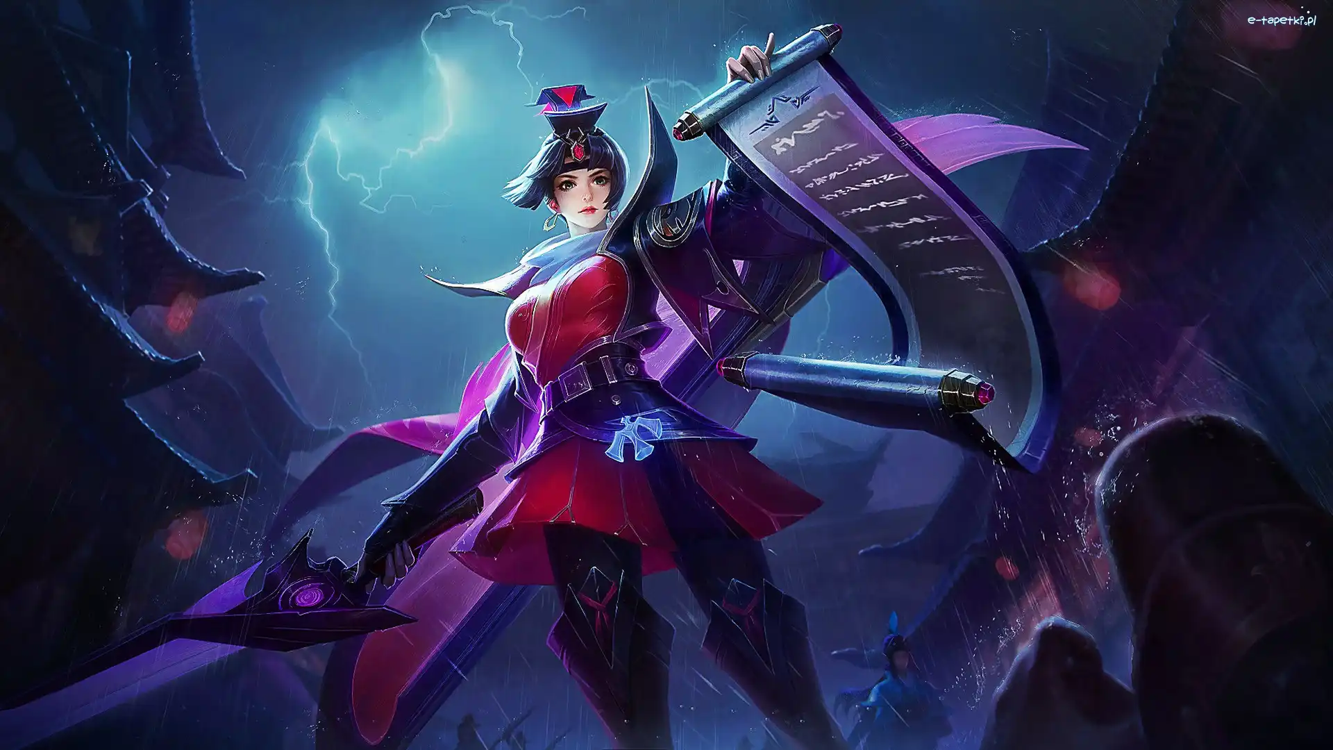Miecz, Kobieta, Posłaniec, Dekret, Postać, Arena of Valor