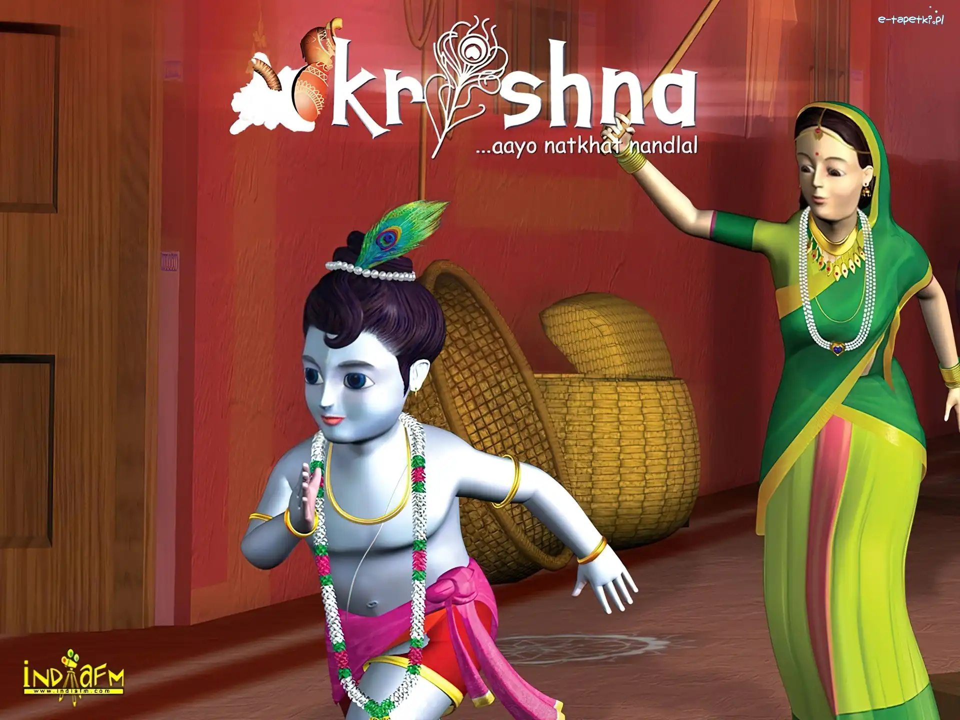 kobiety, bajka, Krishna