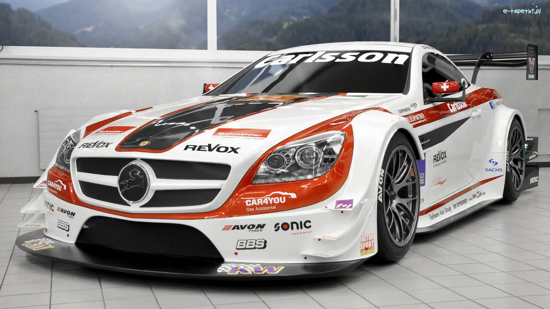 Race Car Carlsson, Mercedes-Benz SLK, Wyścigowy