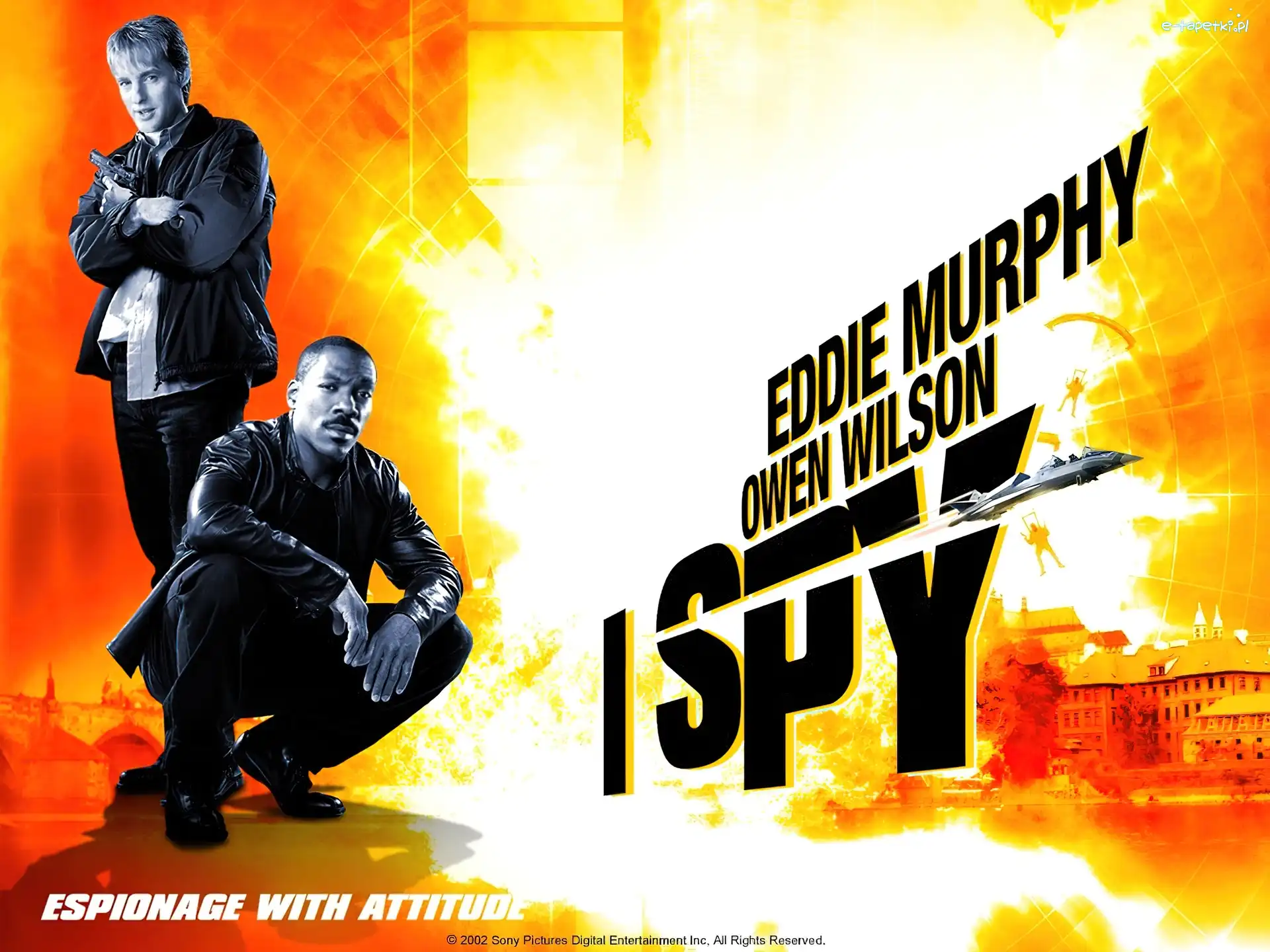 Owen Wilson, wybuch, Eddie Murphy, I Spy