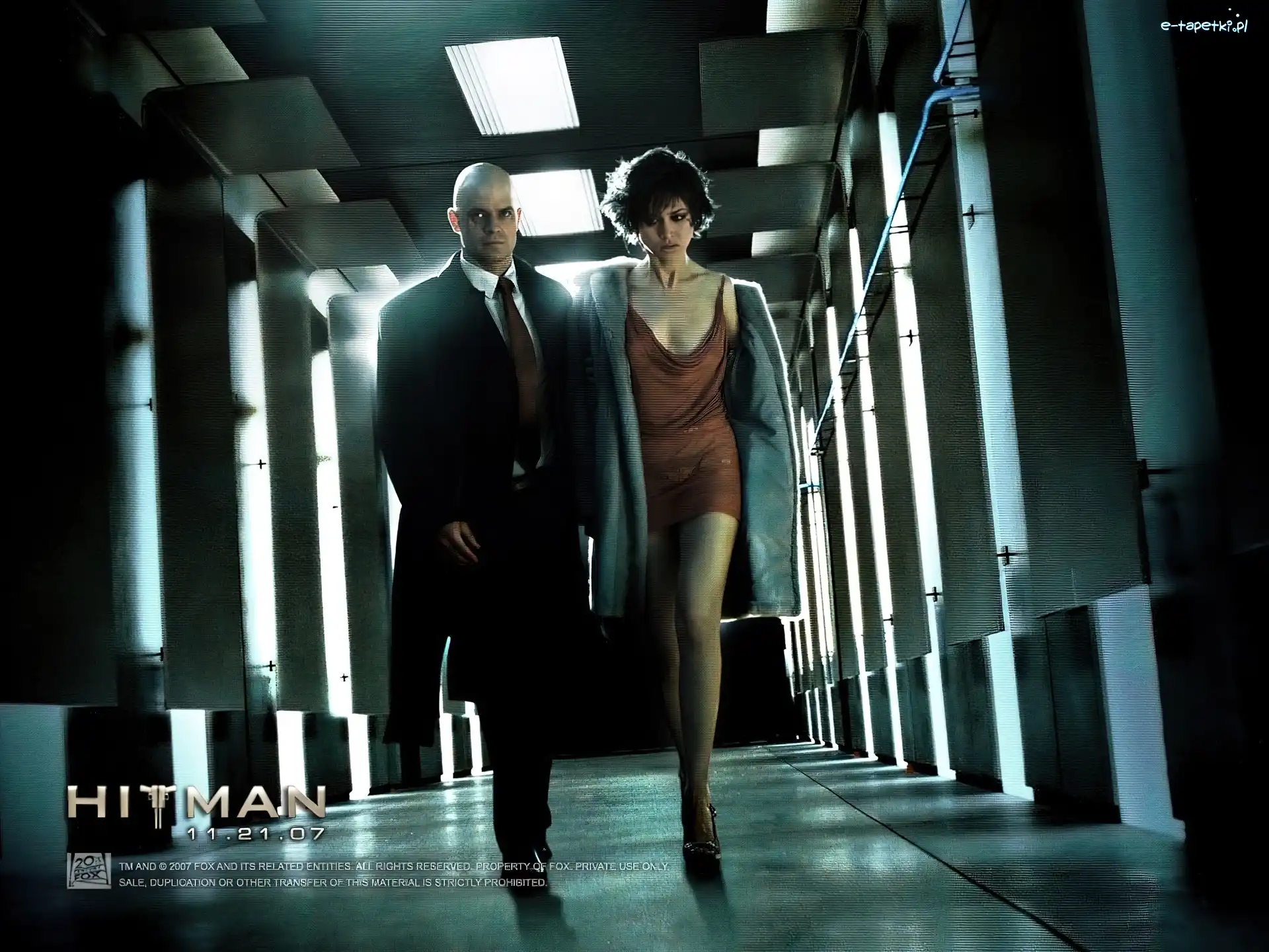 Olga Kurylenko, Timothy Olyphant, Hitman