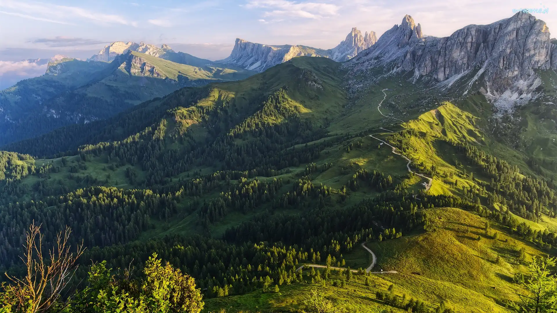 Dolomity, Włochy, Borca di Cadore, Góry