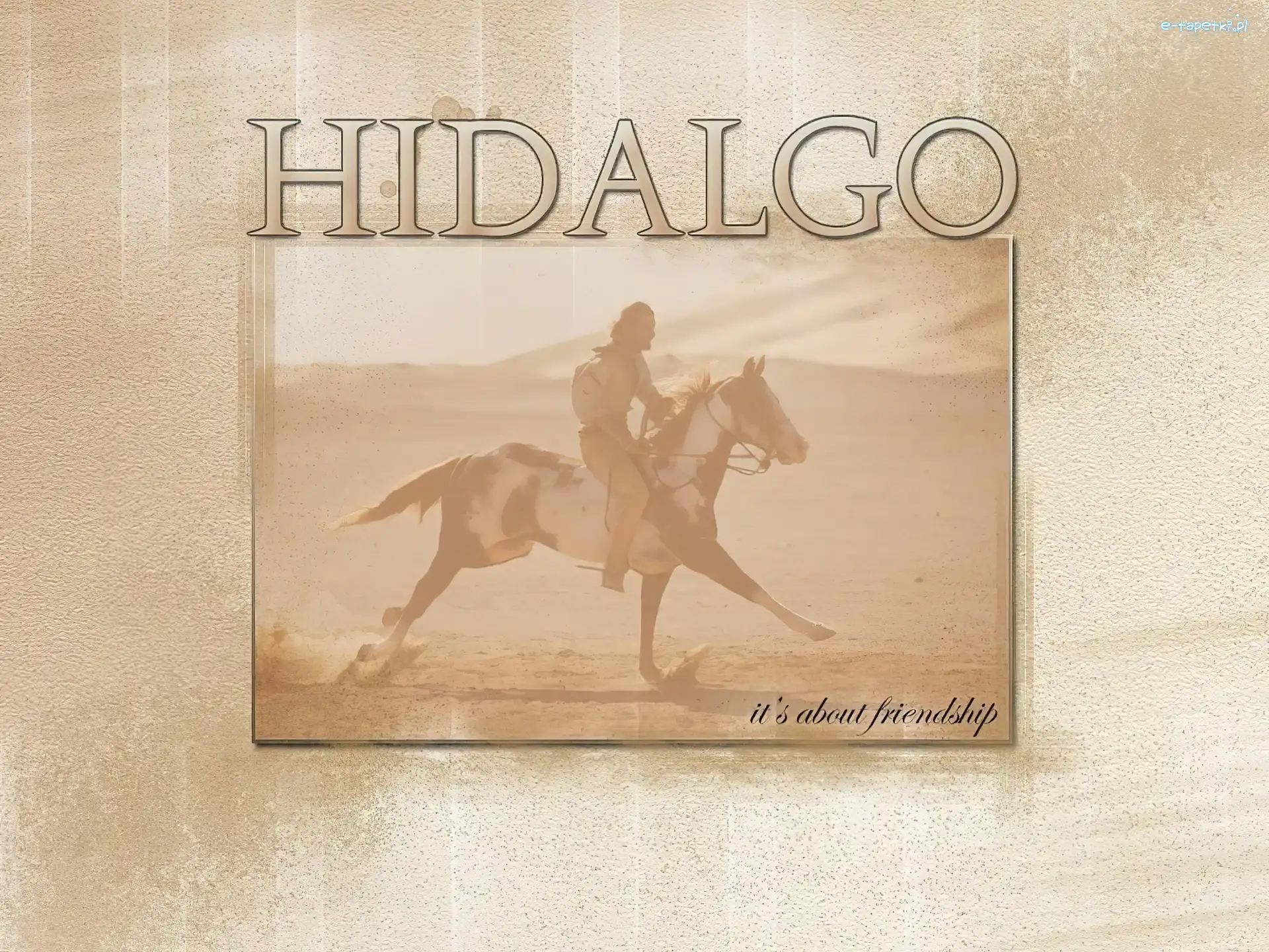 galop, koń, Hidalgo