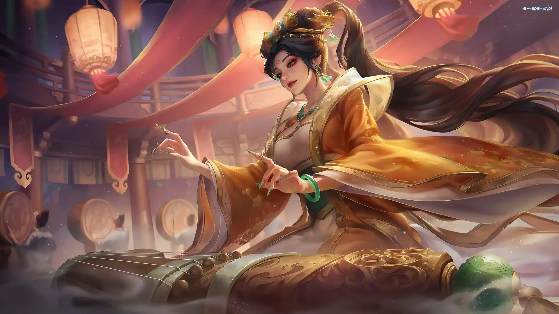 Sona, Postać, Kobieta, Instrument, League of Legends, Gra